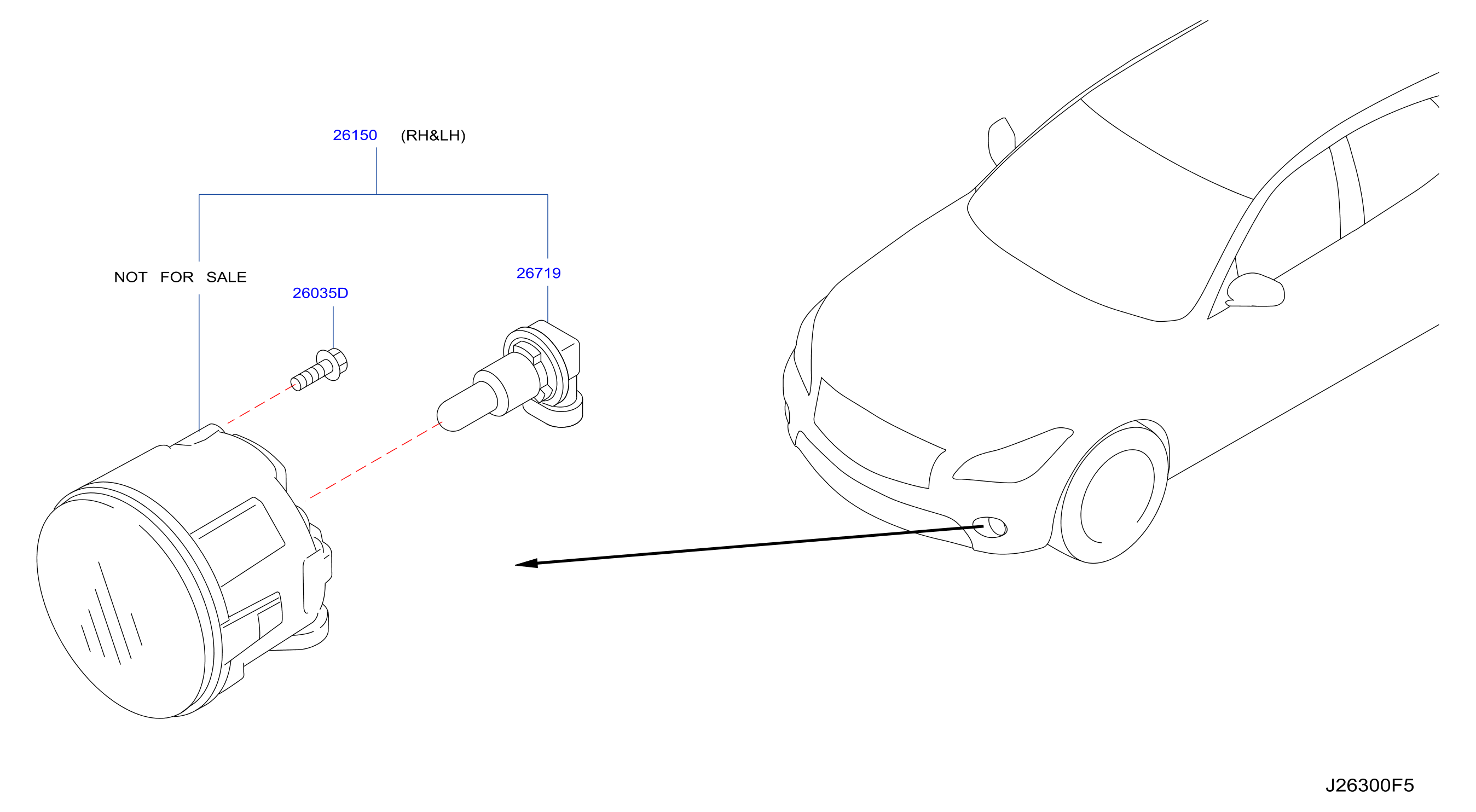 Fog Daytime Running Driving Lamp