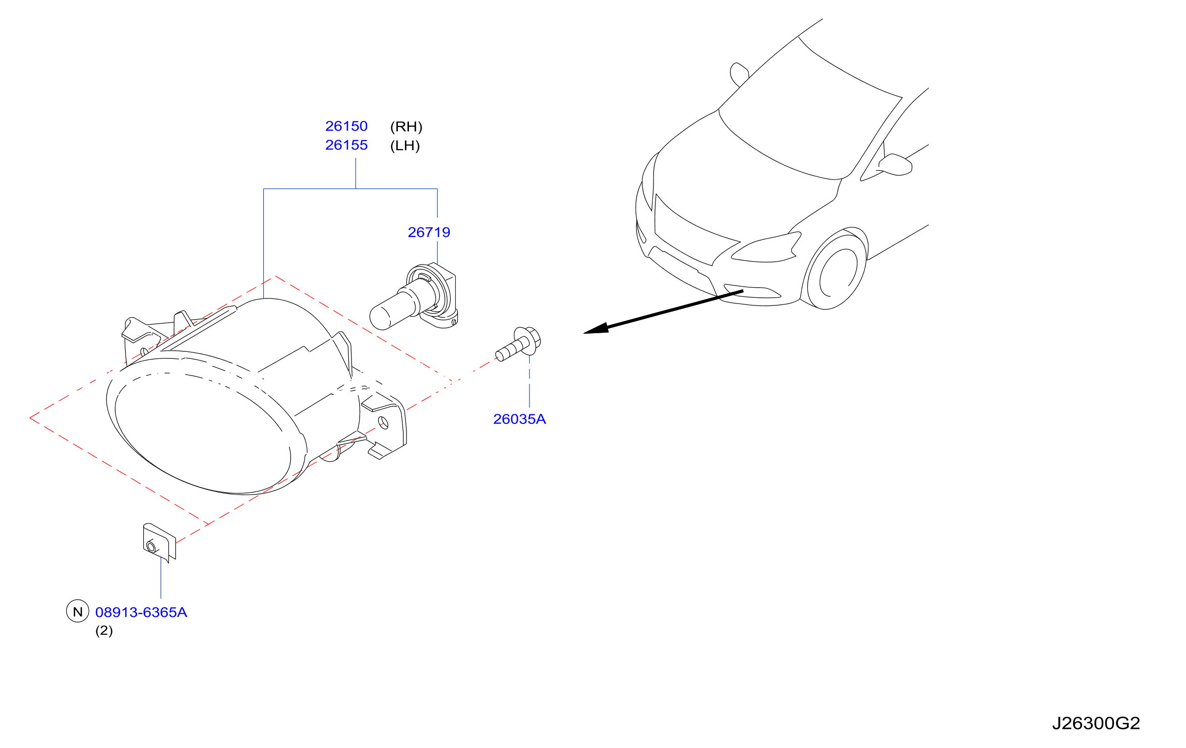 Fog Daytime Running Driving Lamp