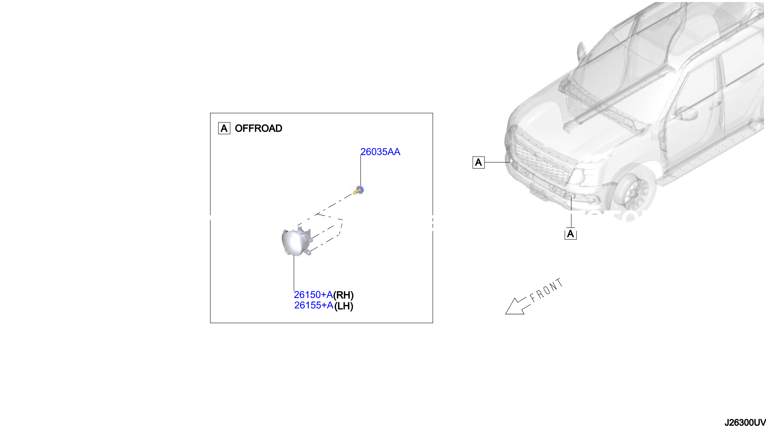 Fog Daytime Running Driving Lamp