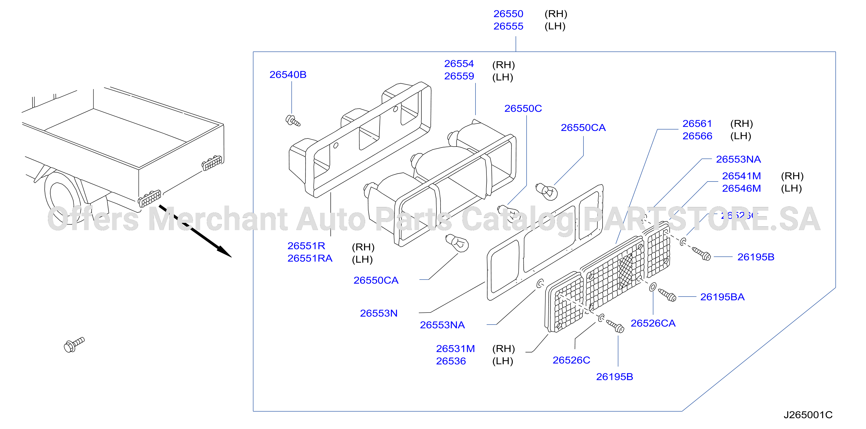 Rear Combination Lamp A Chassis 1