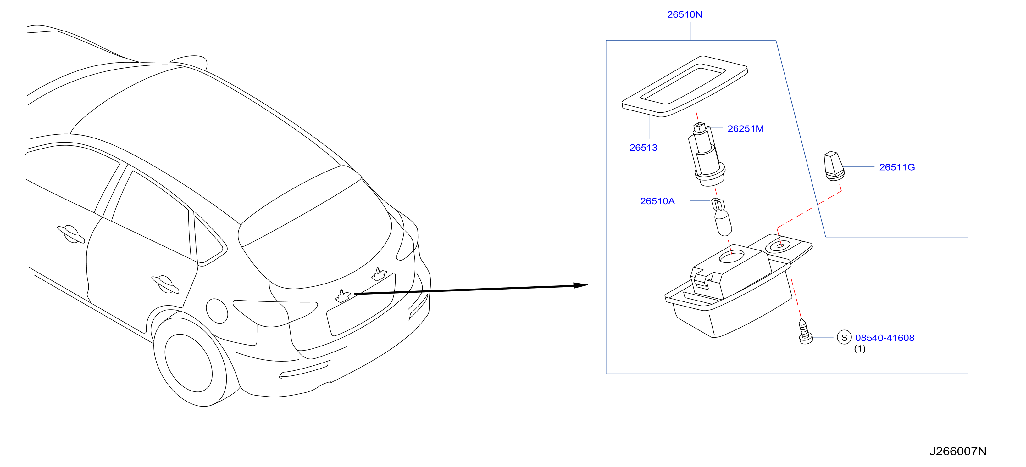 Licence Plate Lamp