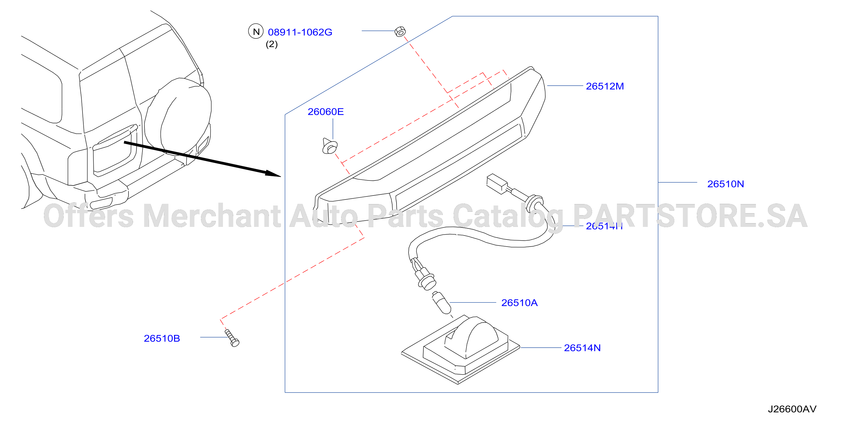 Licence Plate Lamp Gen