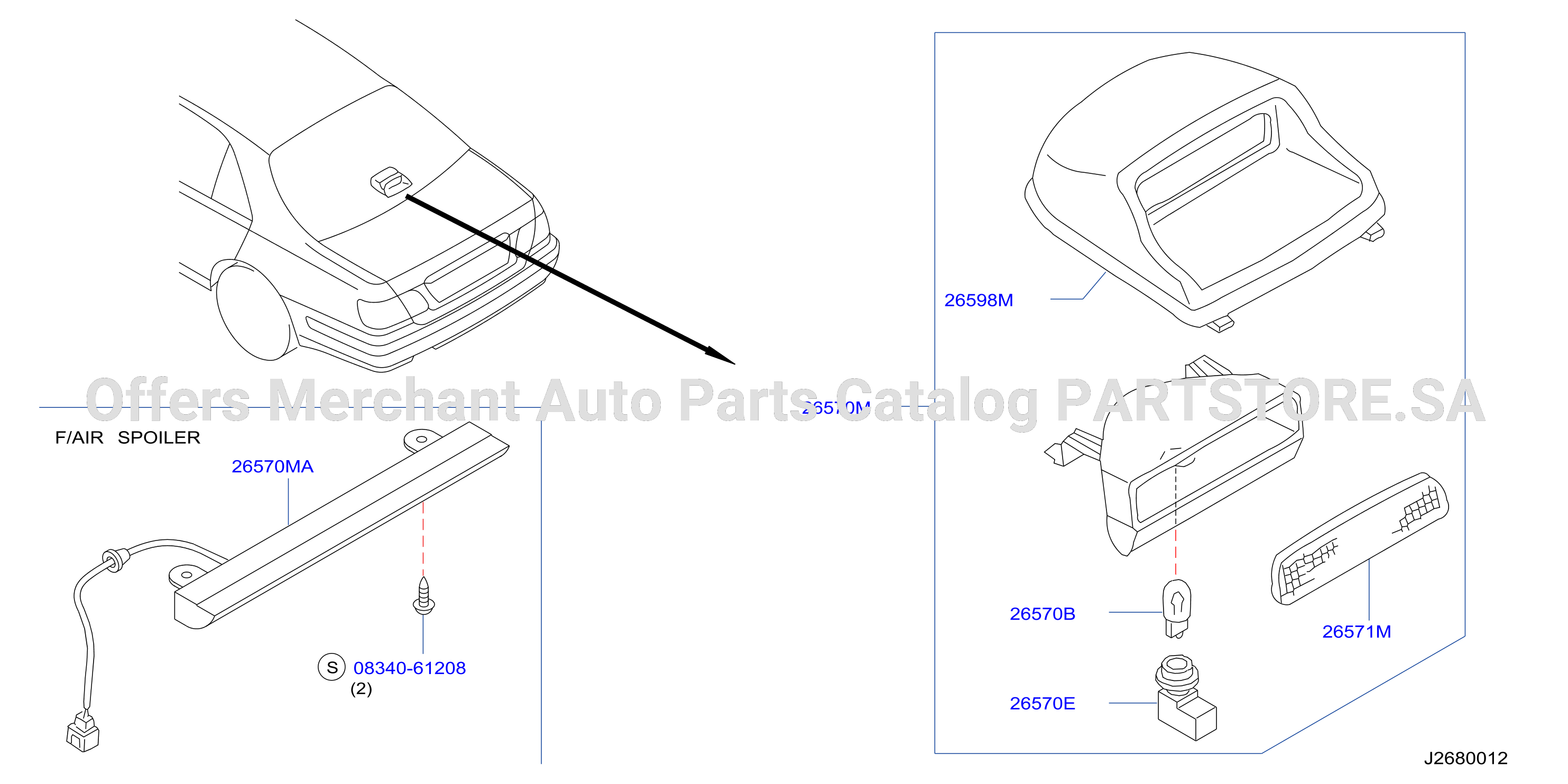 High Mounting Stop Lamp