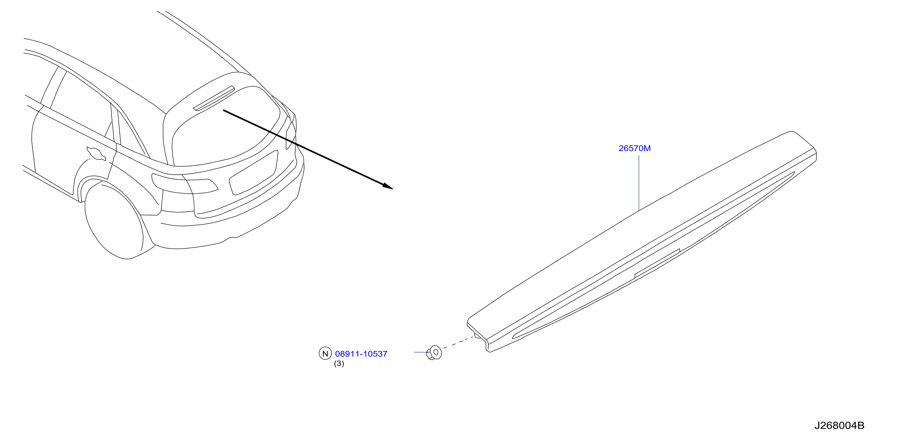 High Mounting Stop Lamp