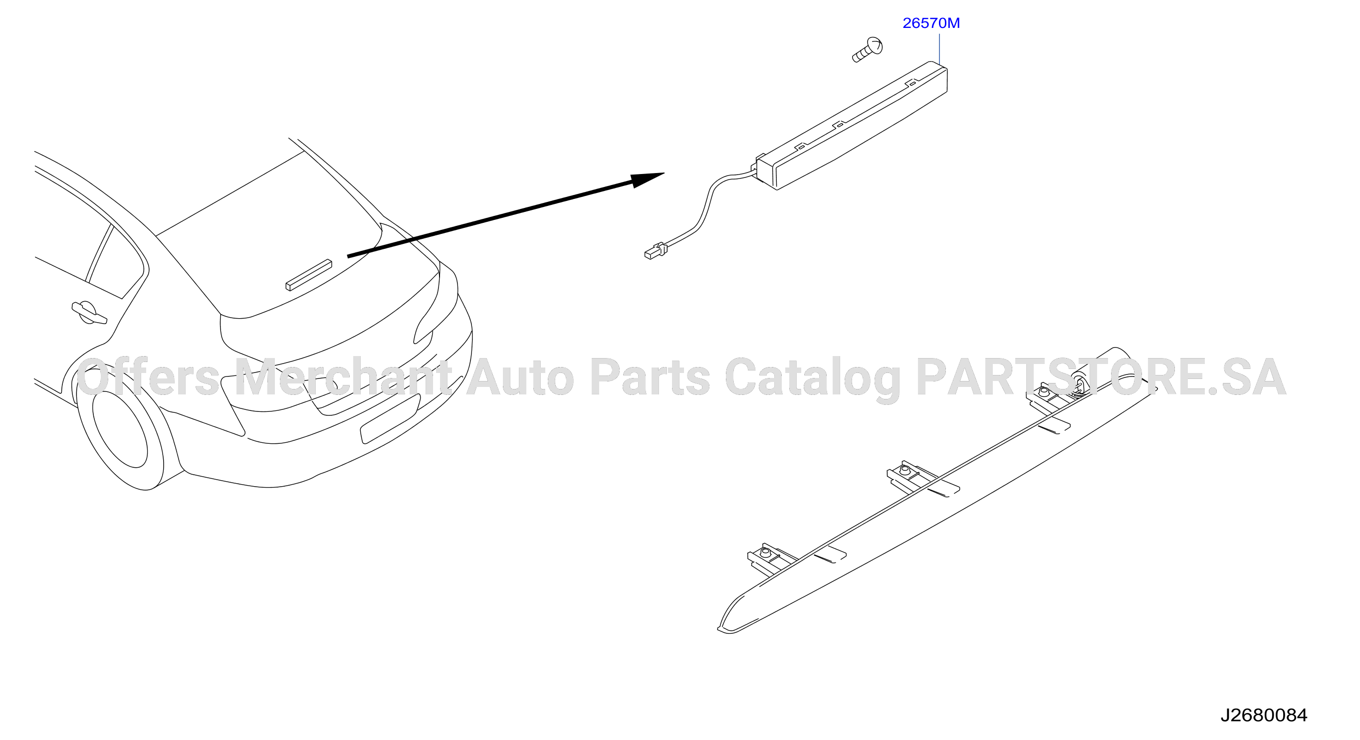 High Mounting Stop Lamp