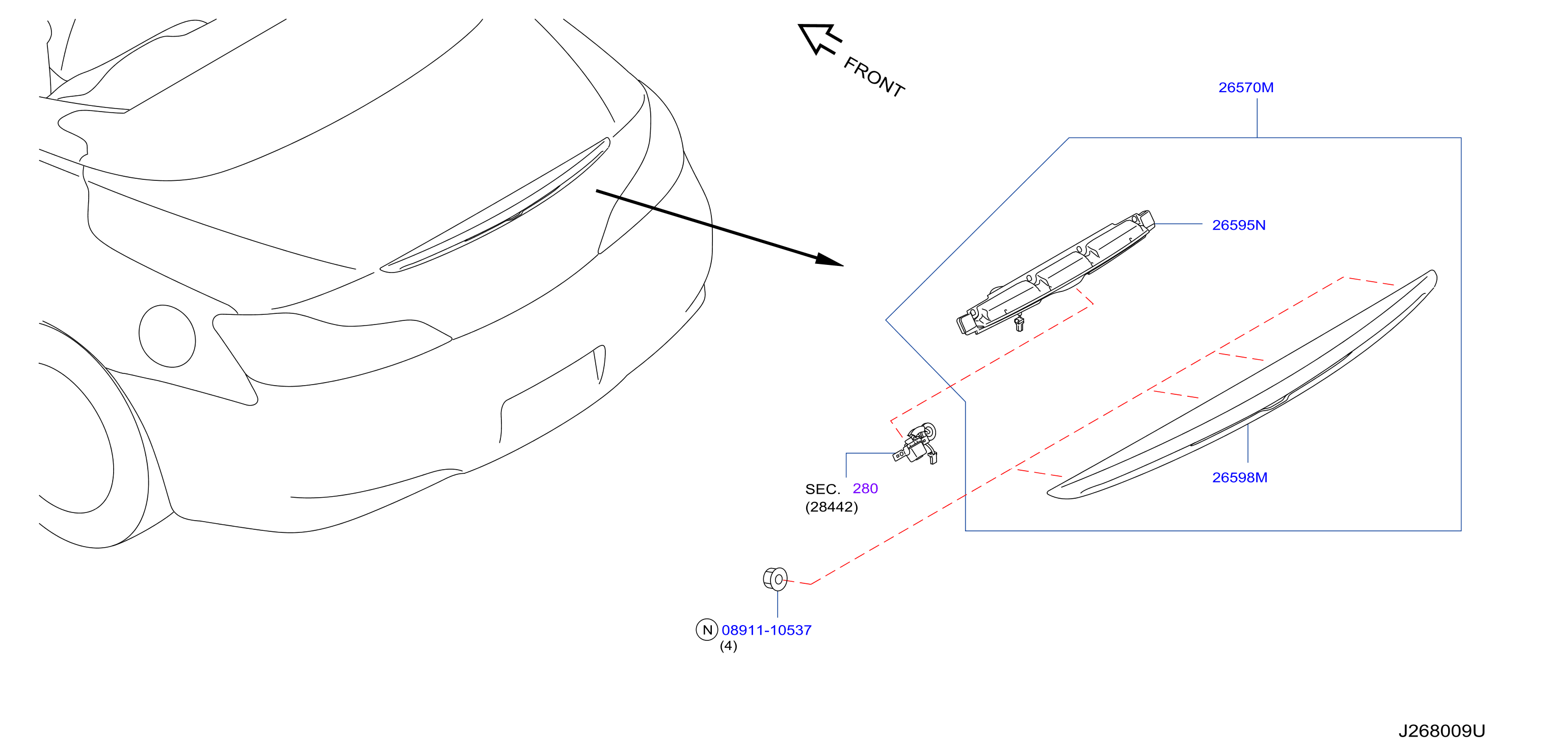 High Mounting Stop Lamp