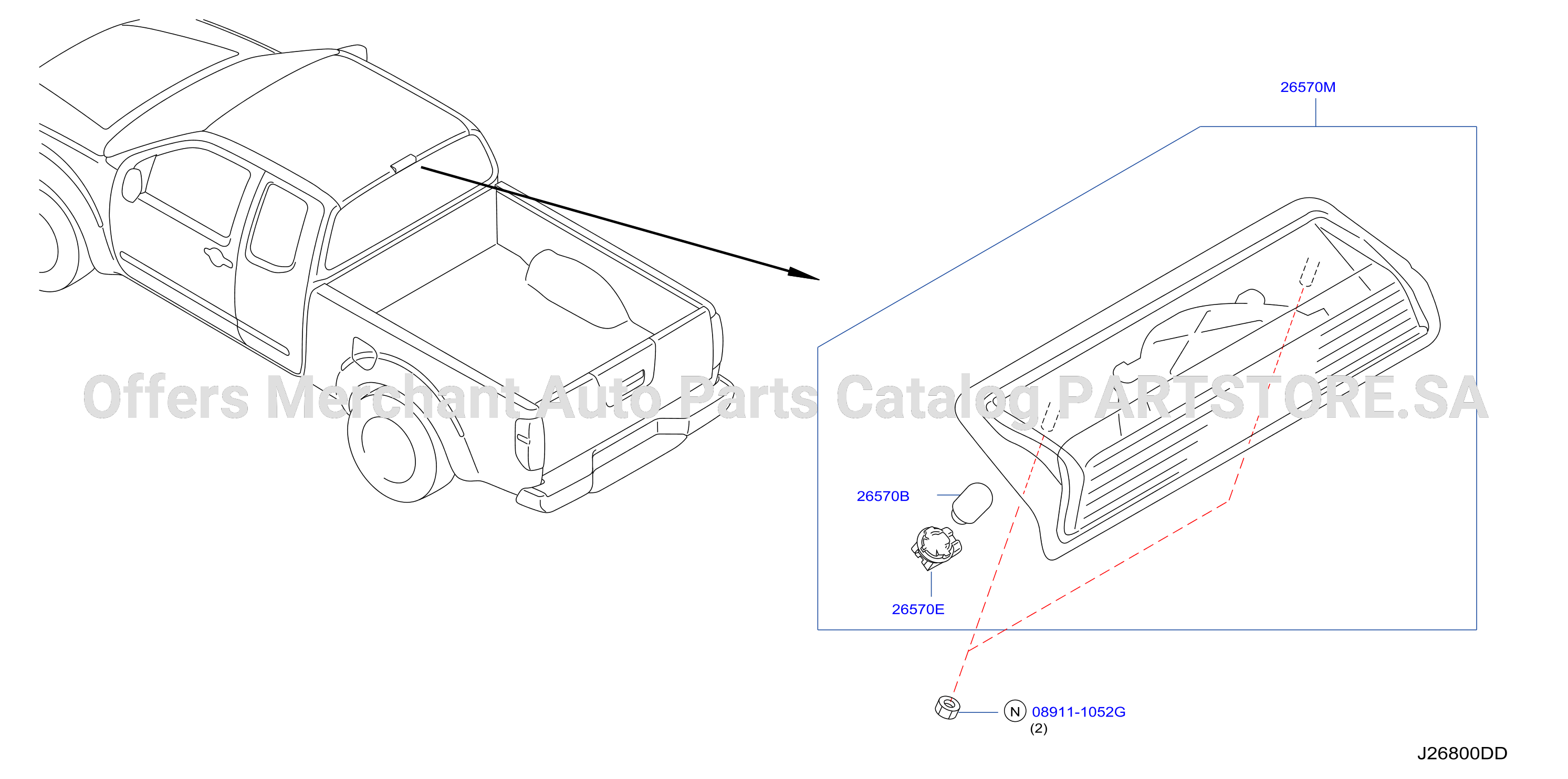 High Mounting Stop Lamp
