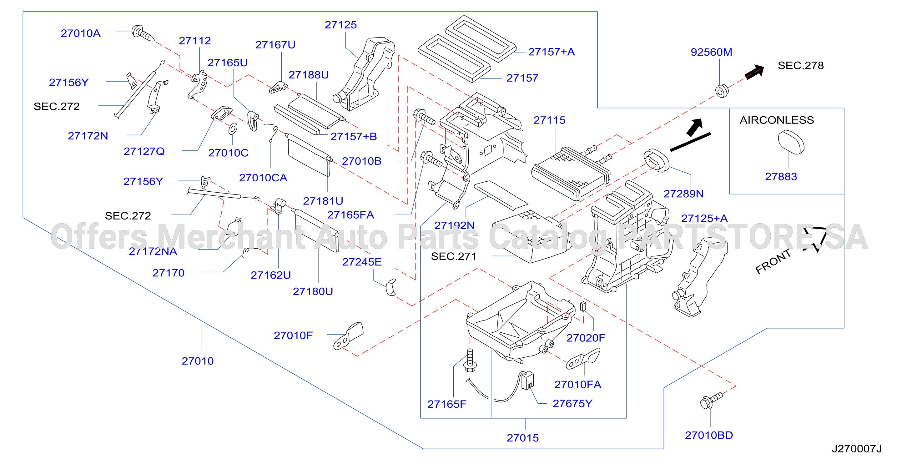 Heater Blower Unit Heater Fr