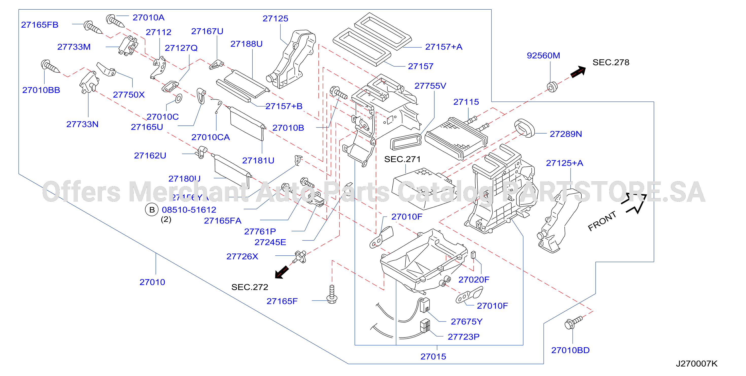 Heater Blower Unit Heater Fr