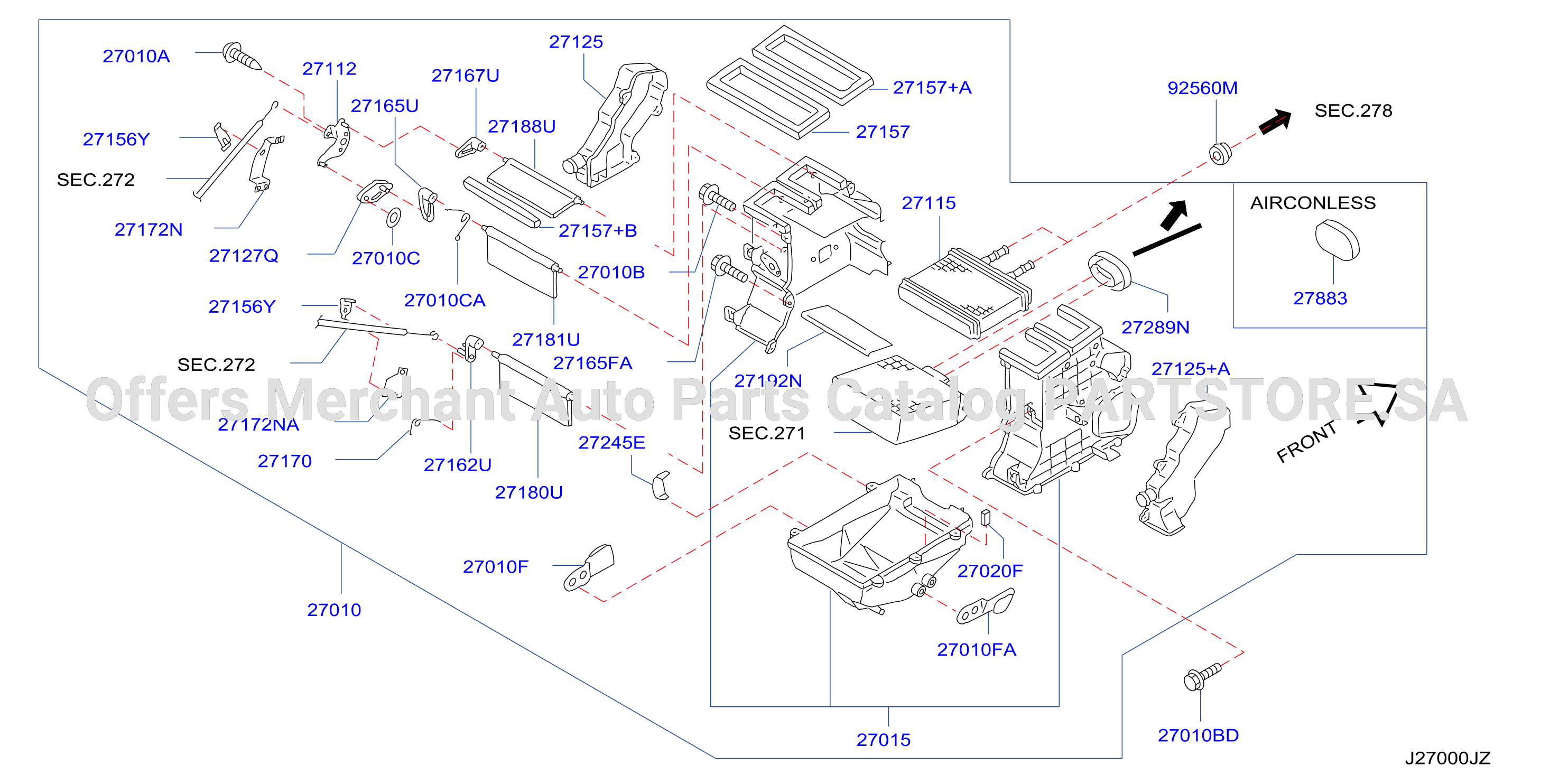 Heater Blower Unit Heater Fr