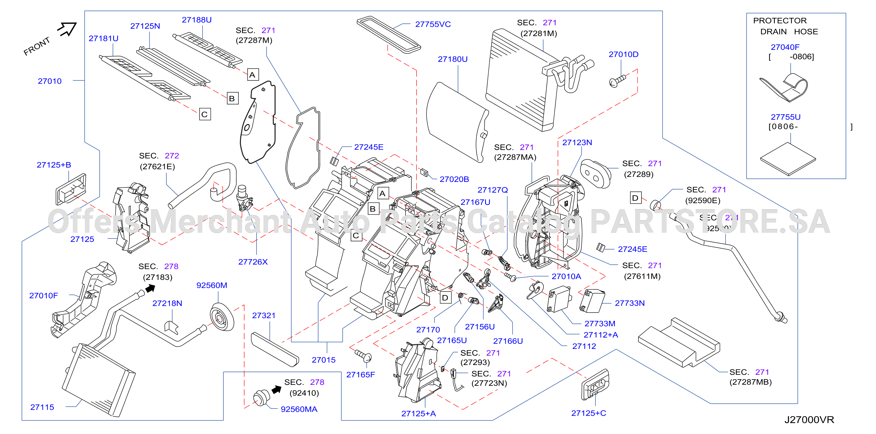 Heater Blower Unit Heater Fr