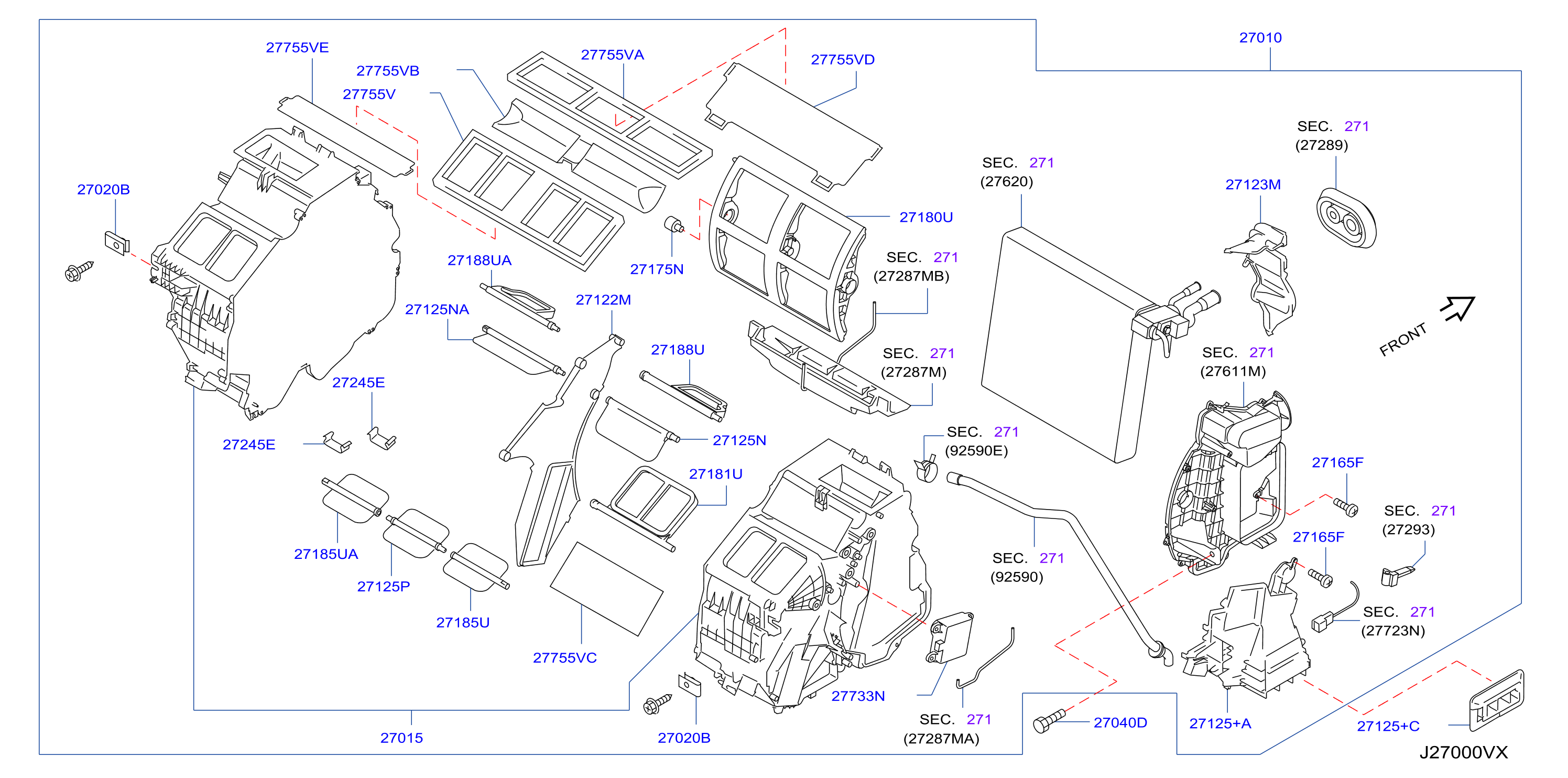 Heater Blower Unit Heater Fr