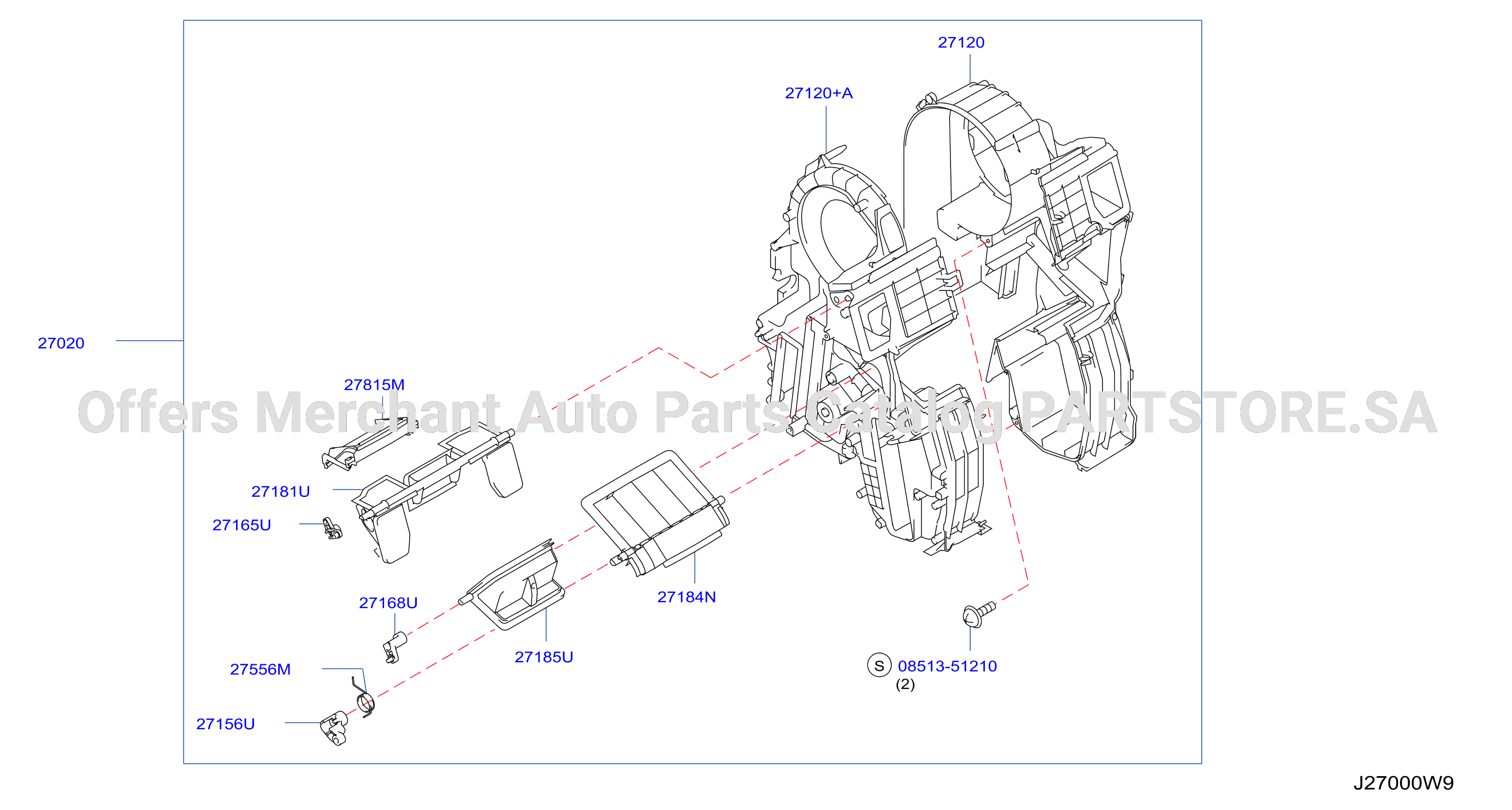 Heater Blower Unit No 2