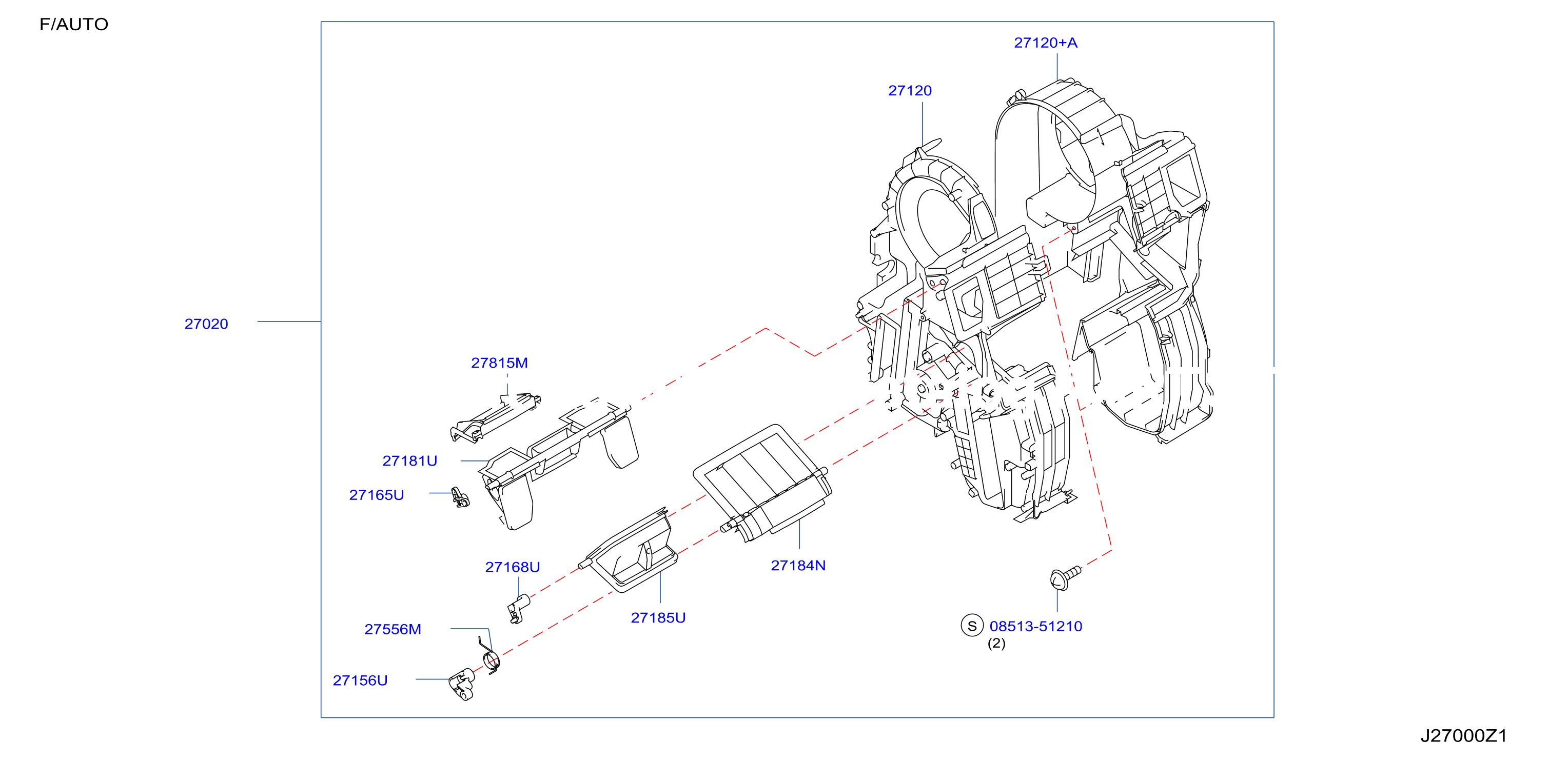 Heater Blower Unit Auto 2