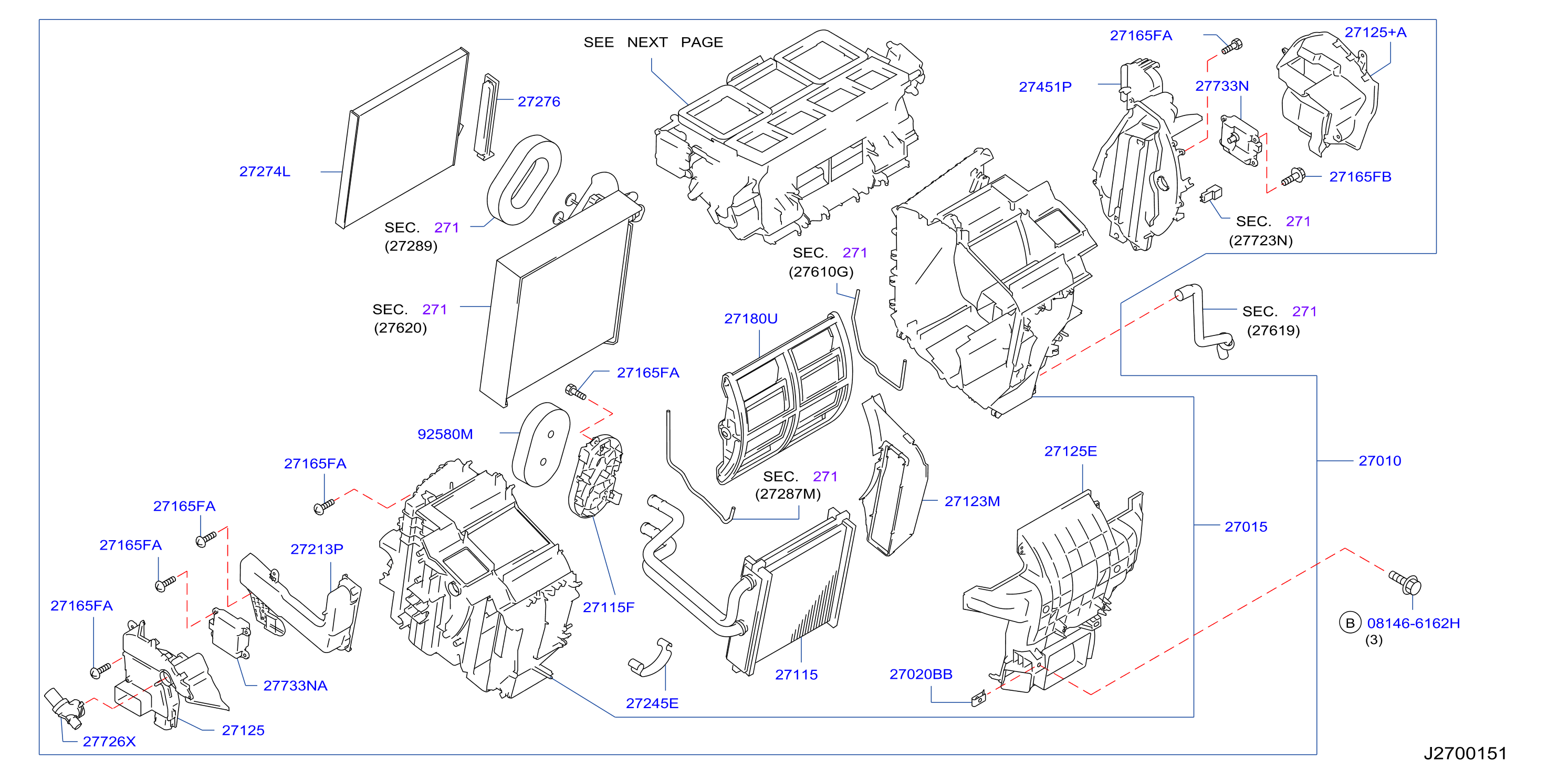 Heater Blower Unit Heater Fr