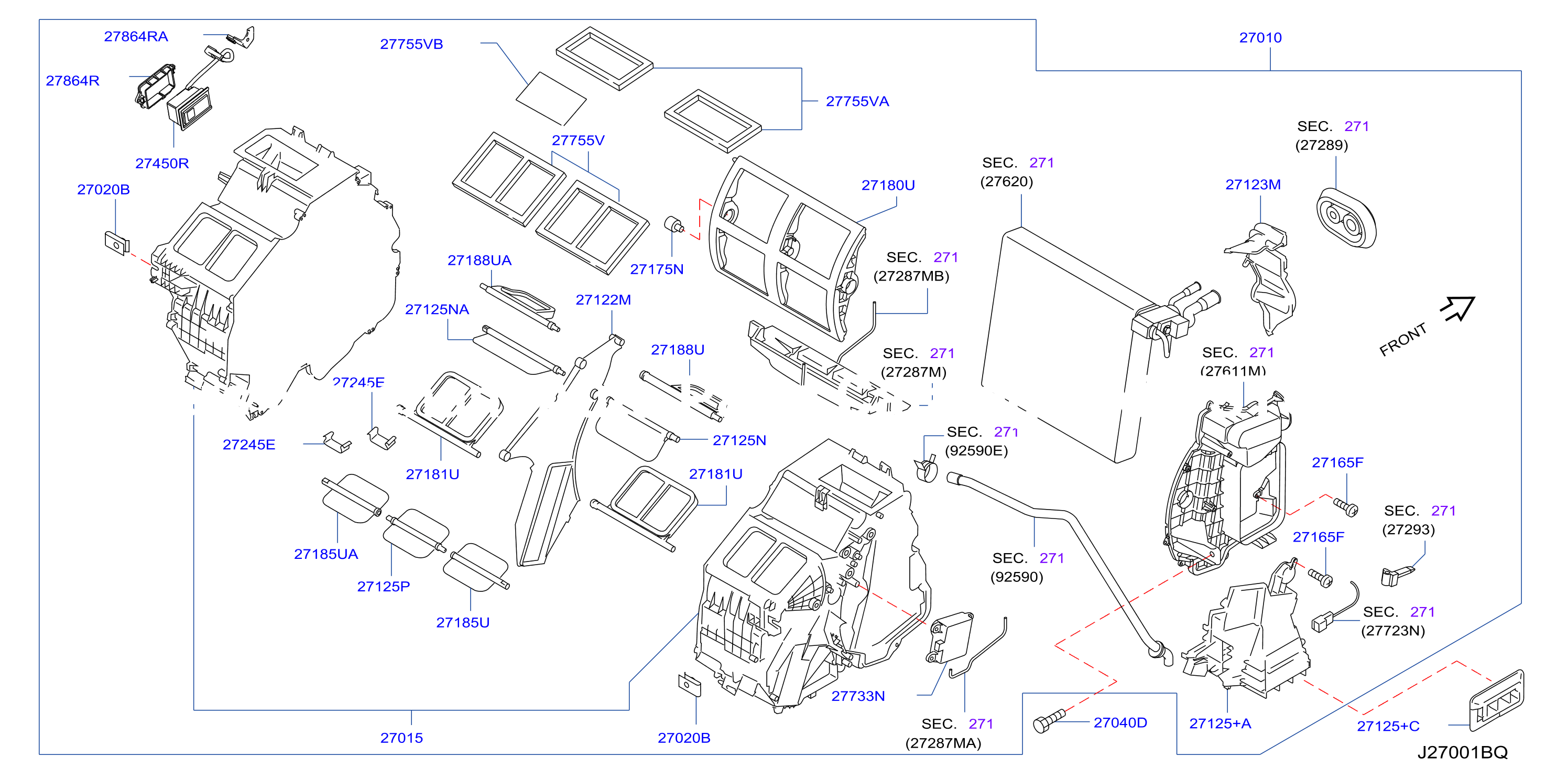 Heater Blower Unit Heater Fr