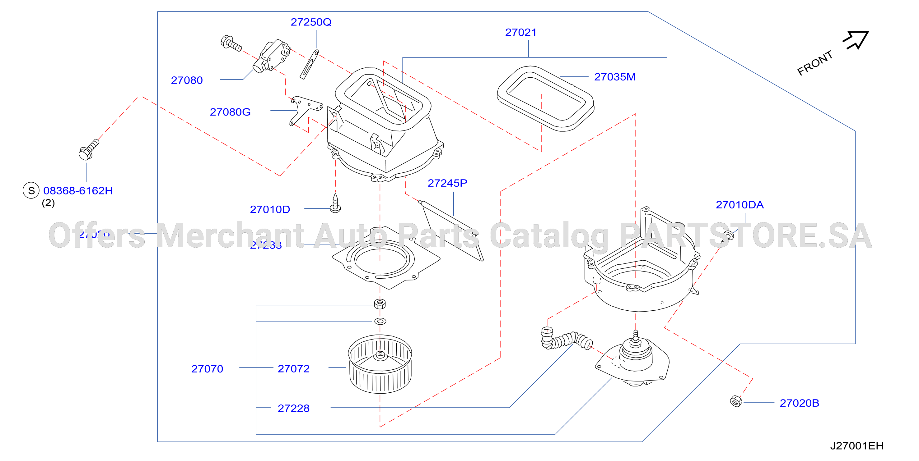 Heater Blower Unit Blower Unit