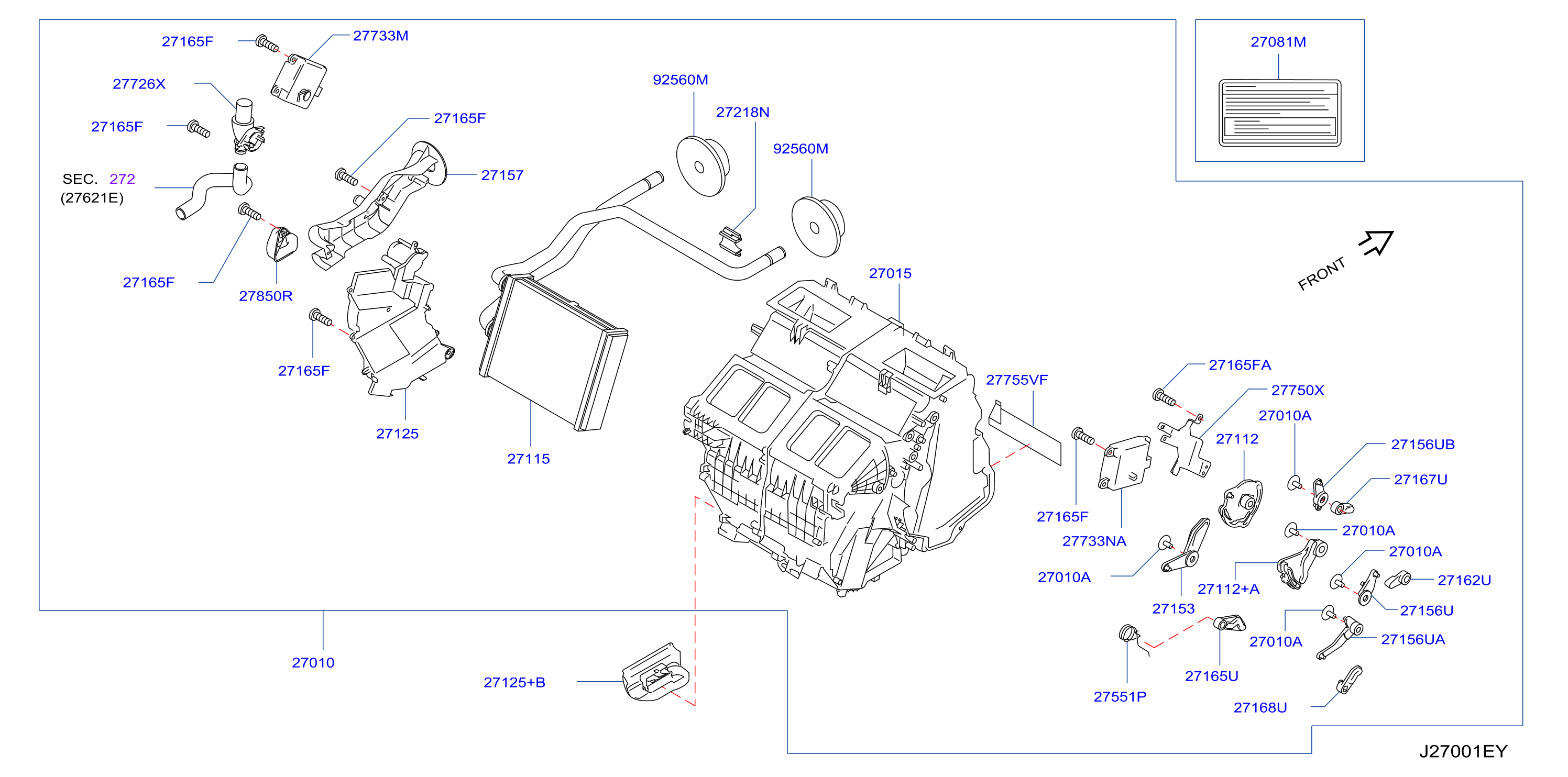 Heater Blower Unit Heater Fr