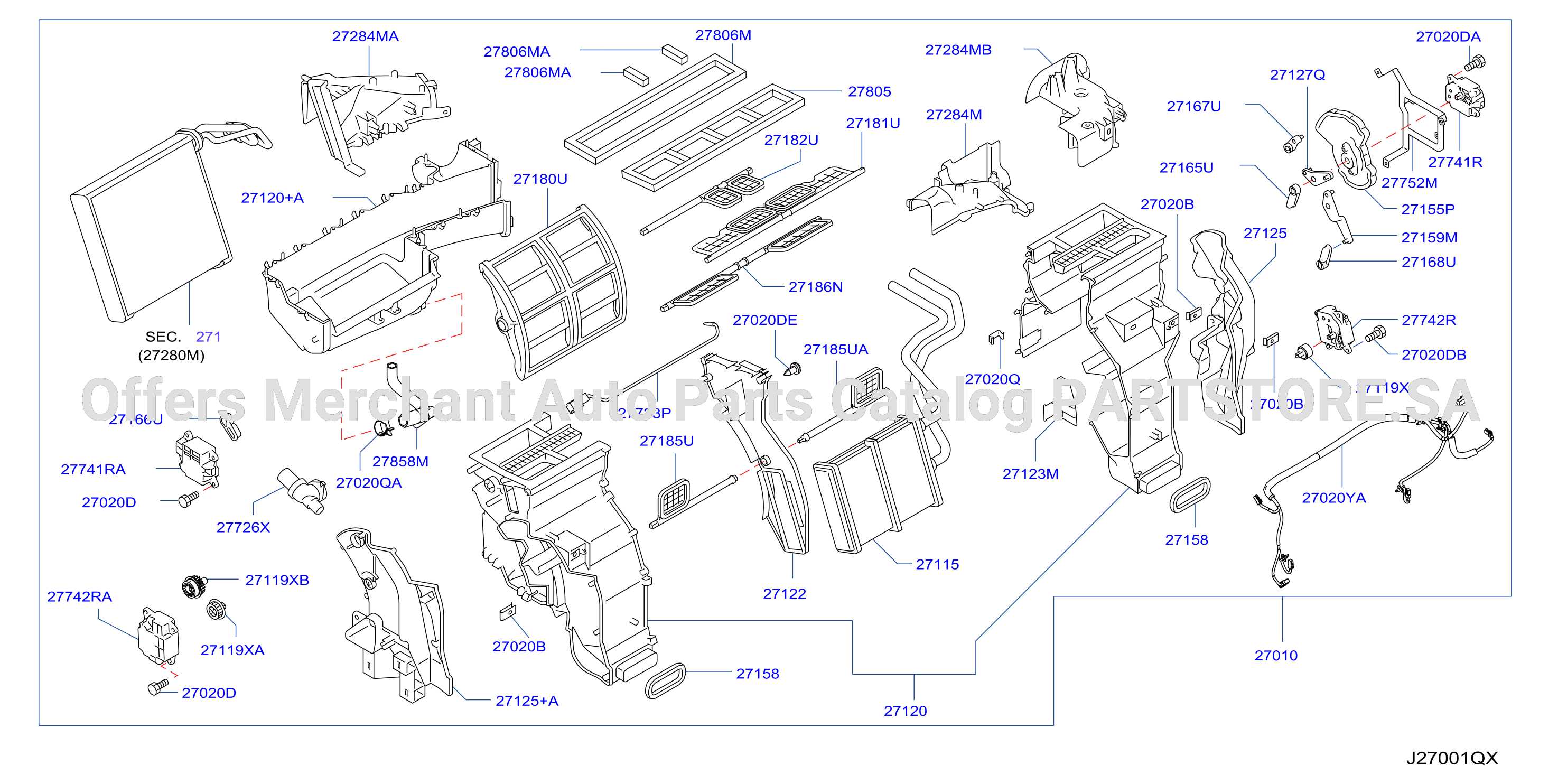 Heater Blower Unit Heater Fr