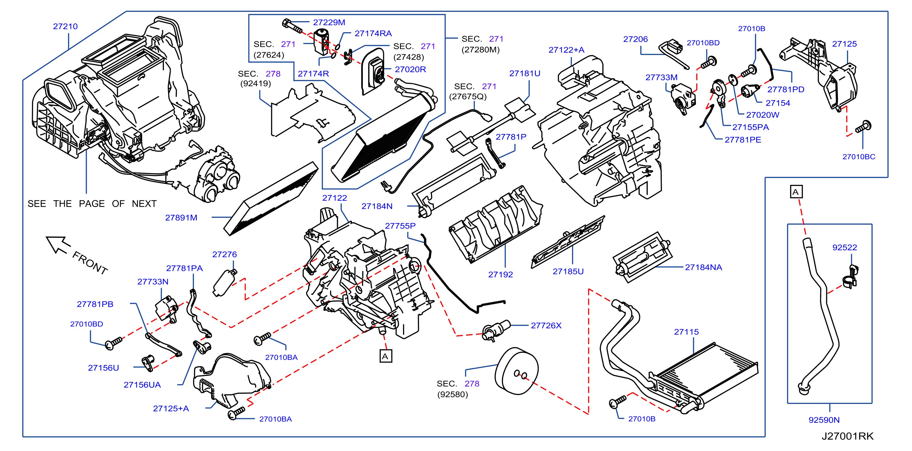 Heater Blower Unit Heater Fr