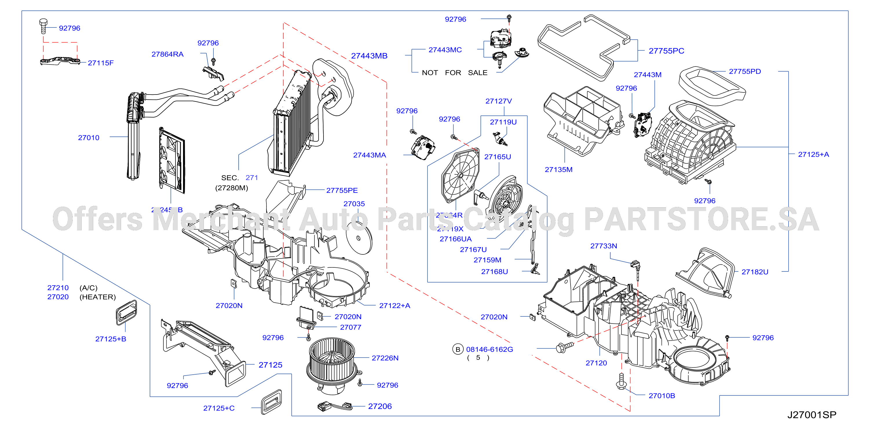 Heater Blower Unit