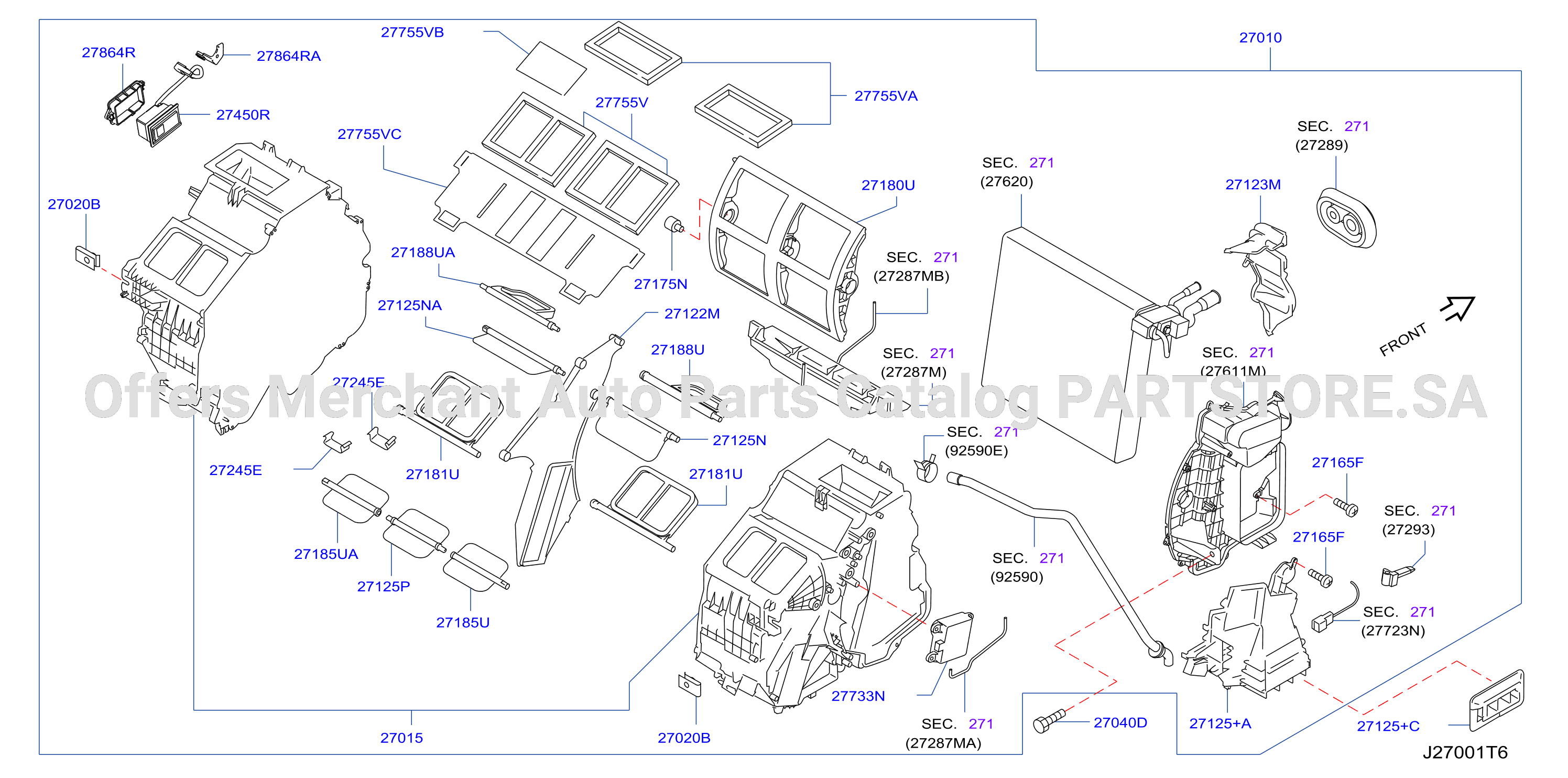 Heater Blower Unit Heater Fr