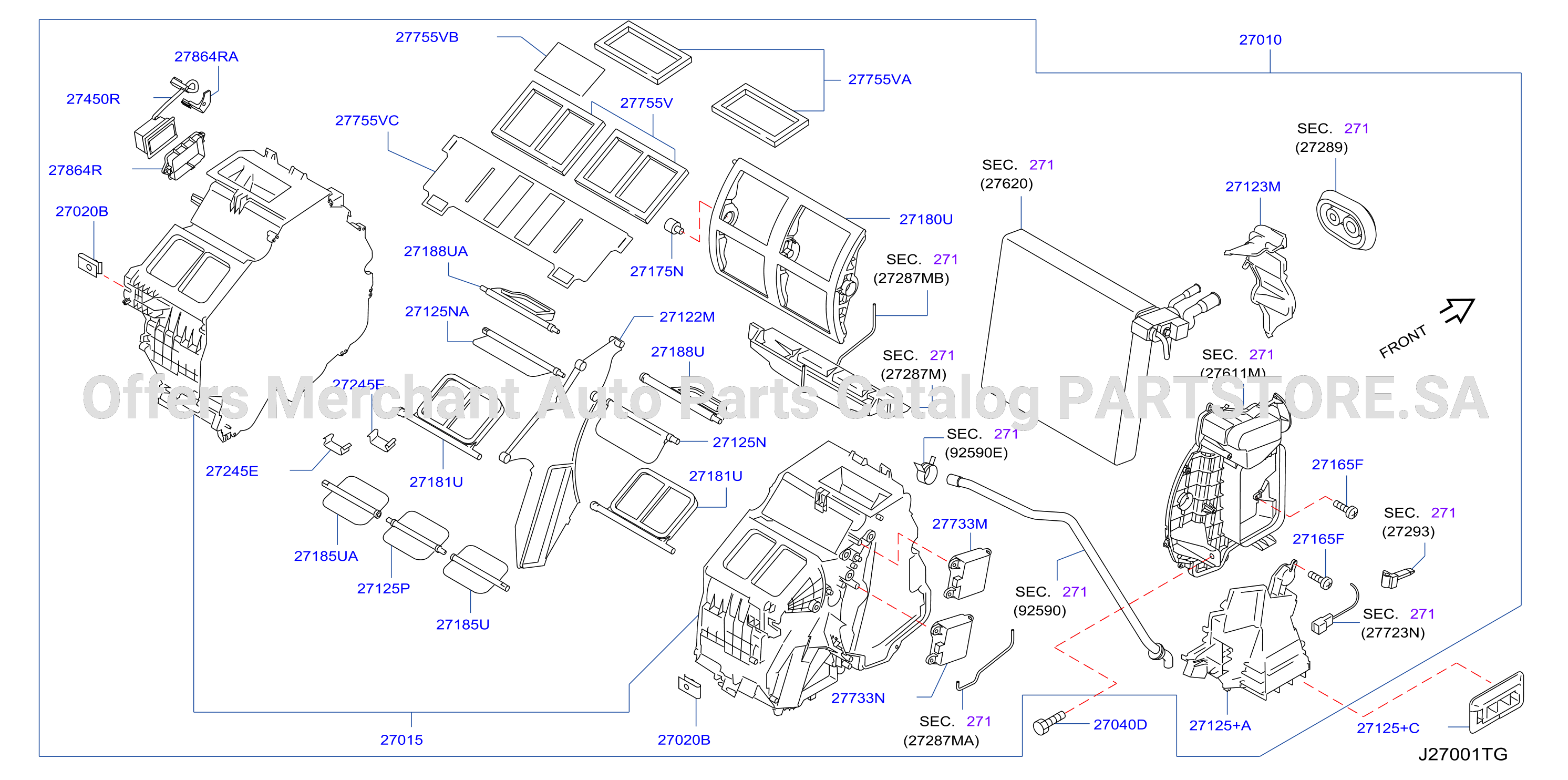 Heater Blower Unit Heater Fr