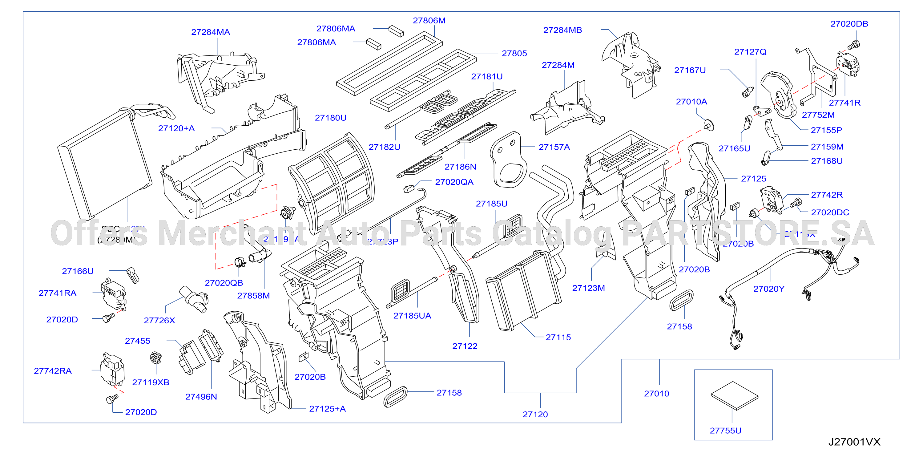 Heater Blower Unit Heater Fr
