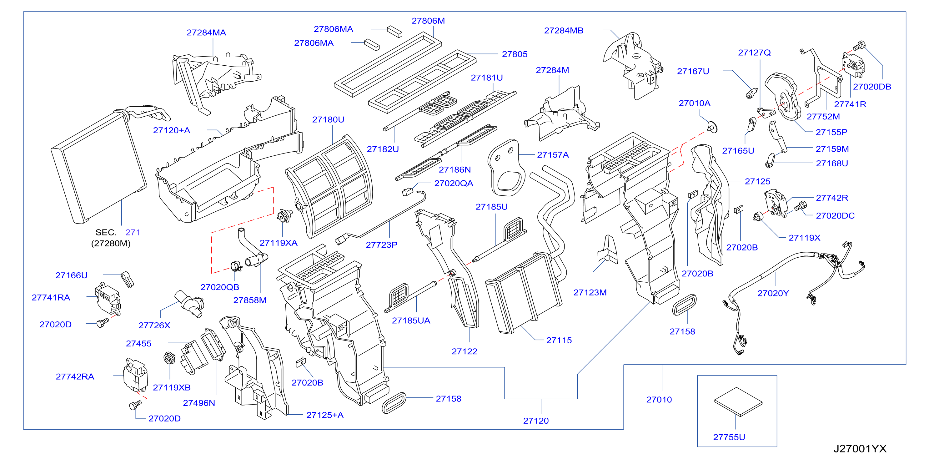 Heater Blower Unit Heater Fr