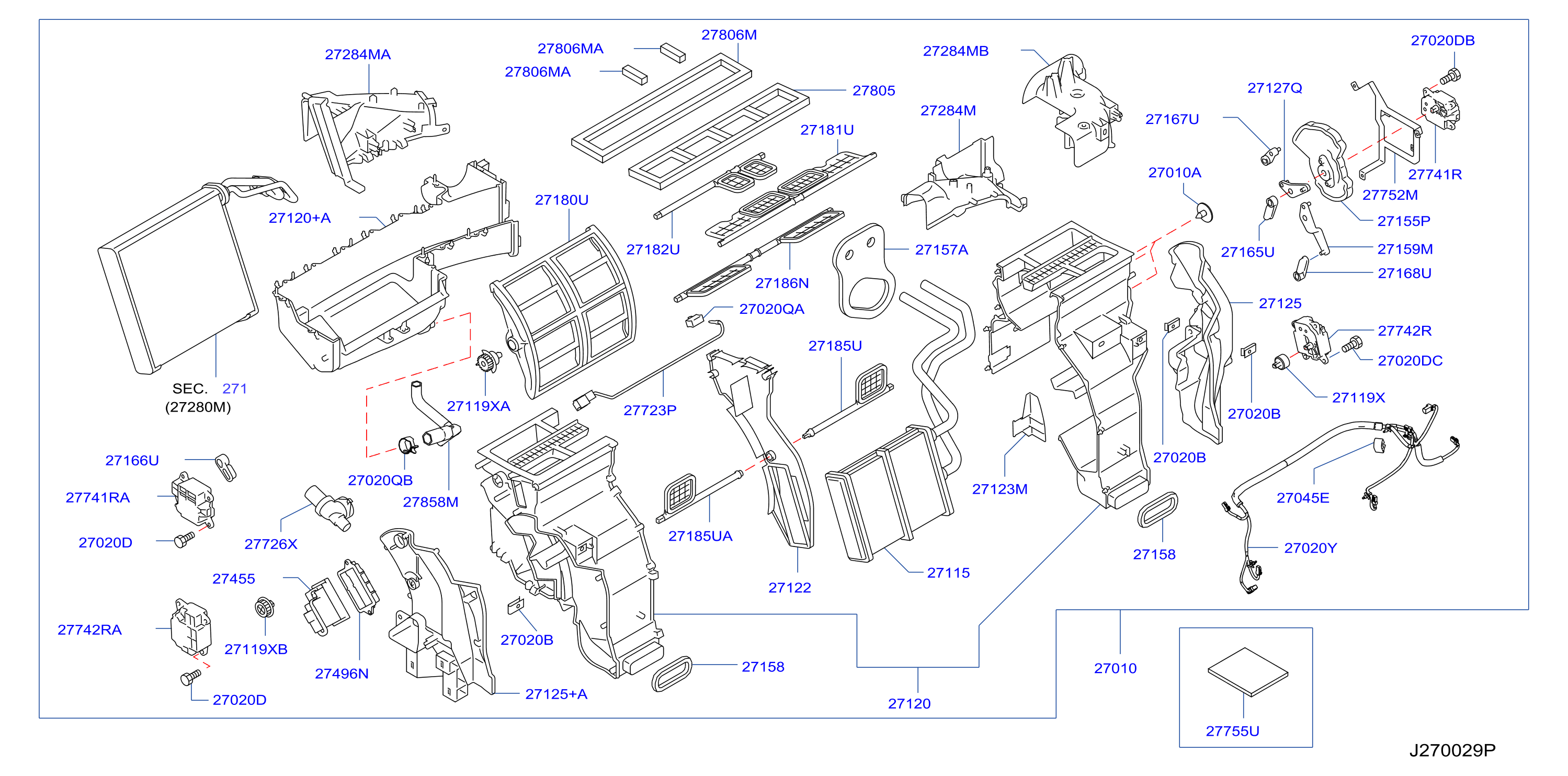 Heater Blower Unit Heater Fr