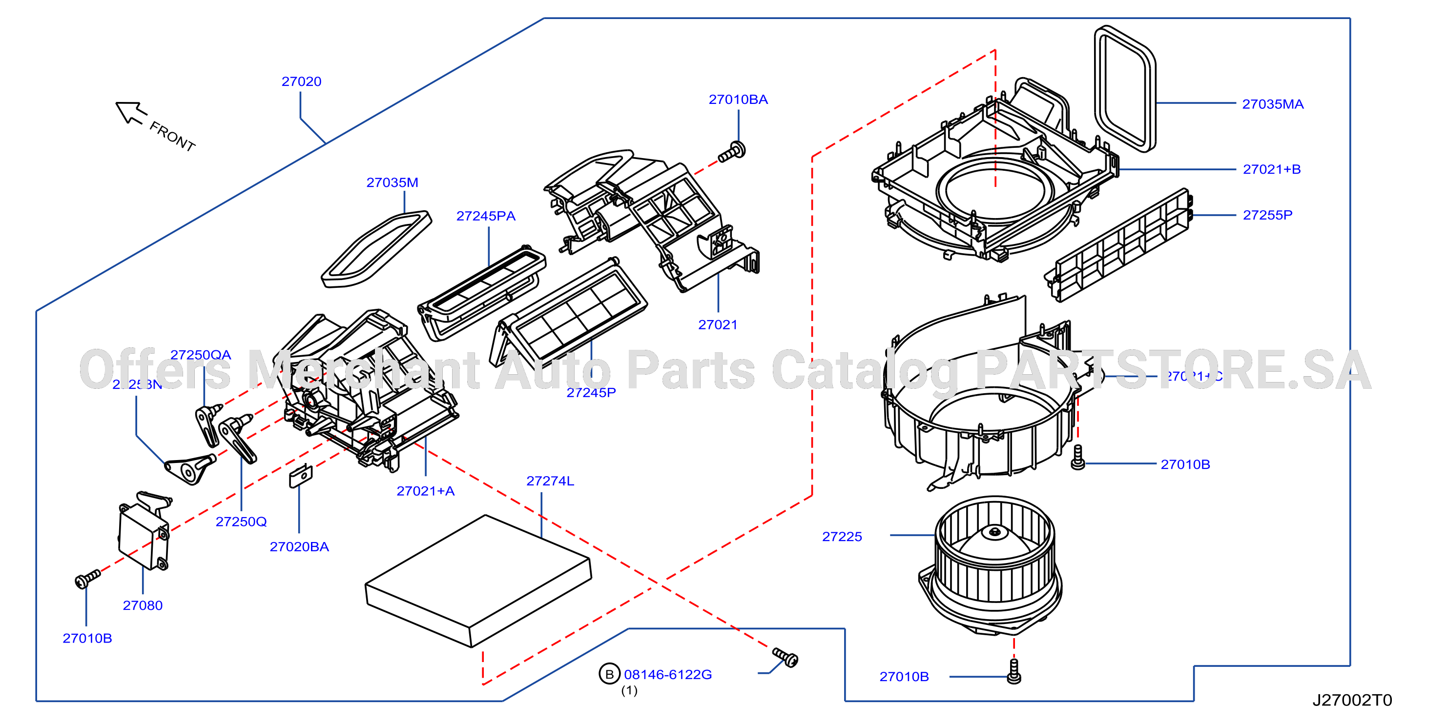 Heater Blower Unit Blower Unit