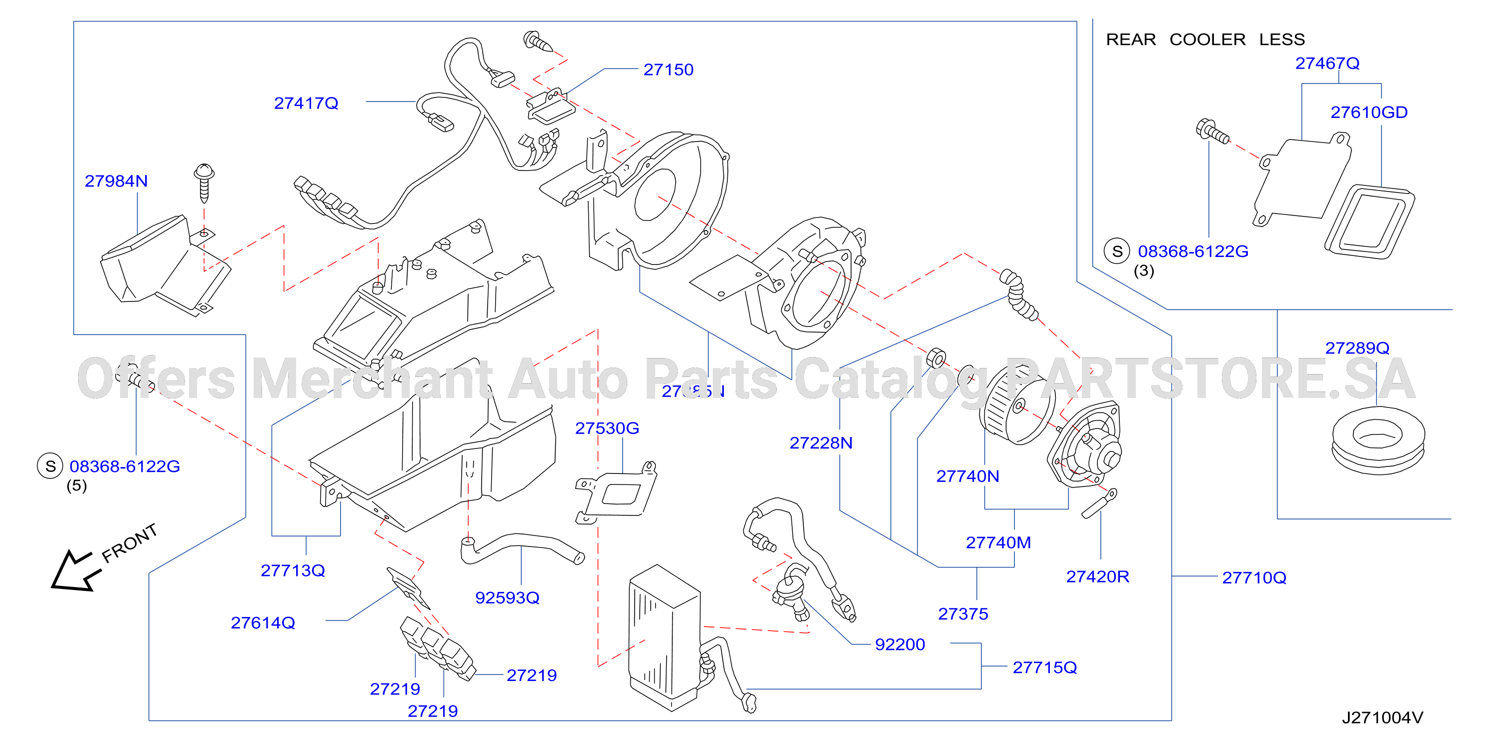 Cooling Unit Rear Cooring Unit