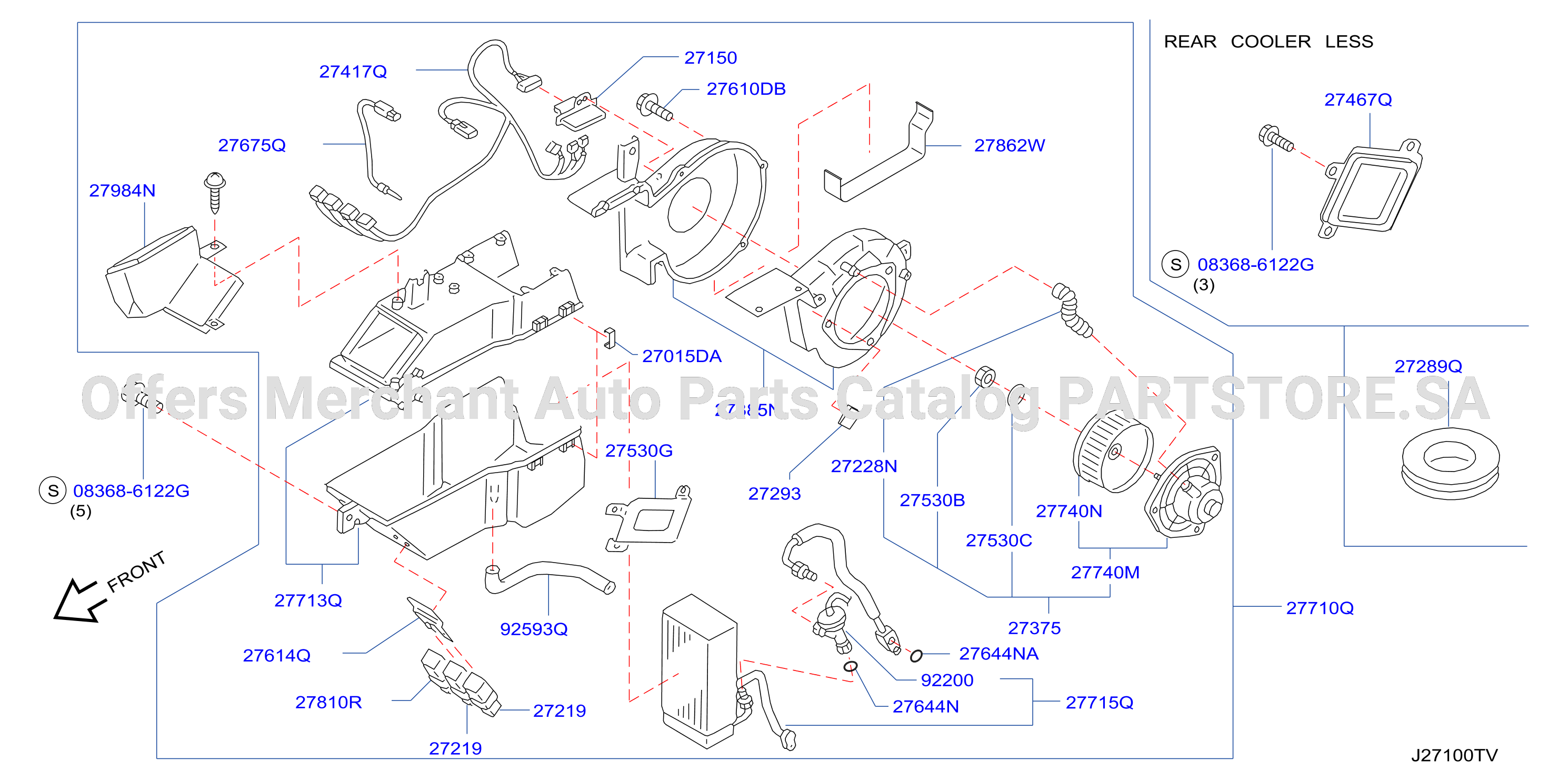 Cooling Unit Rear Cooring Unit