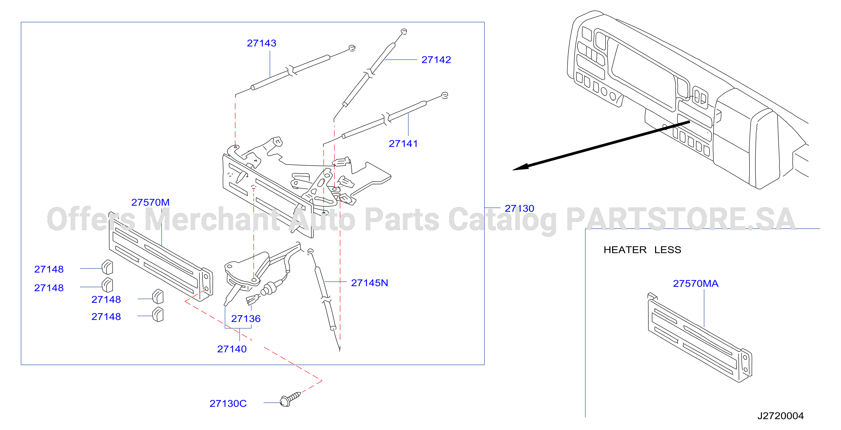 Control Unit F / Front Heater