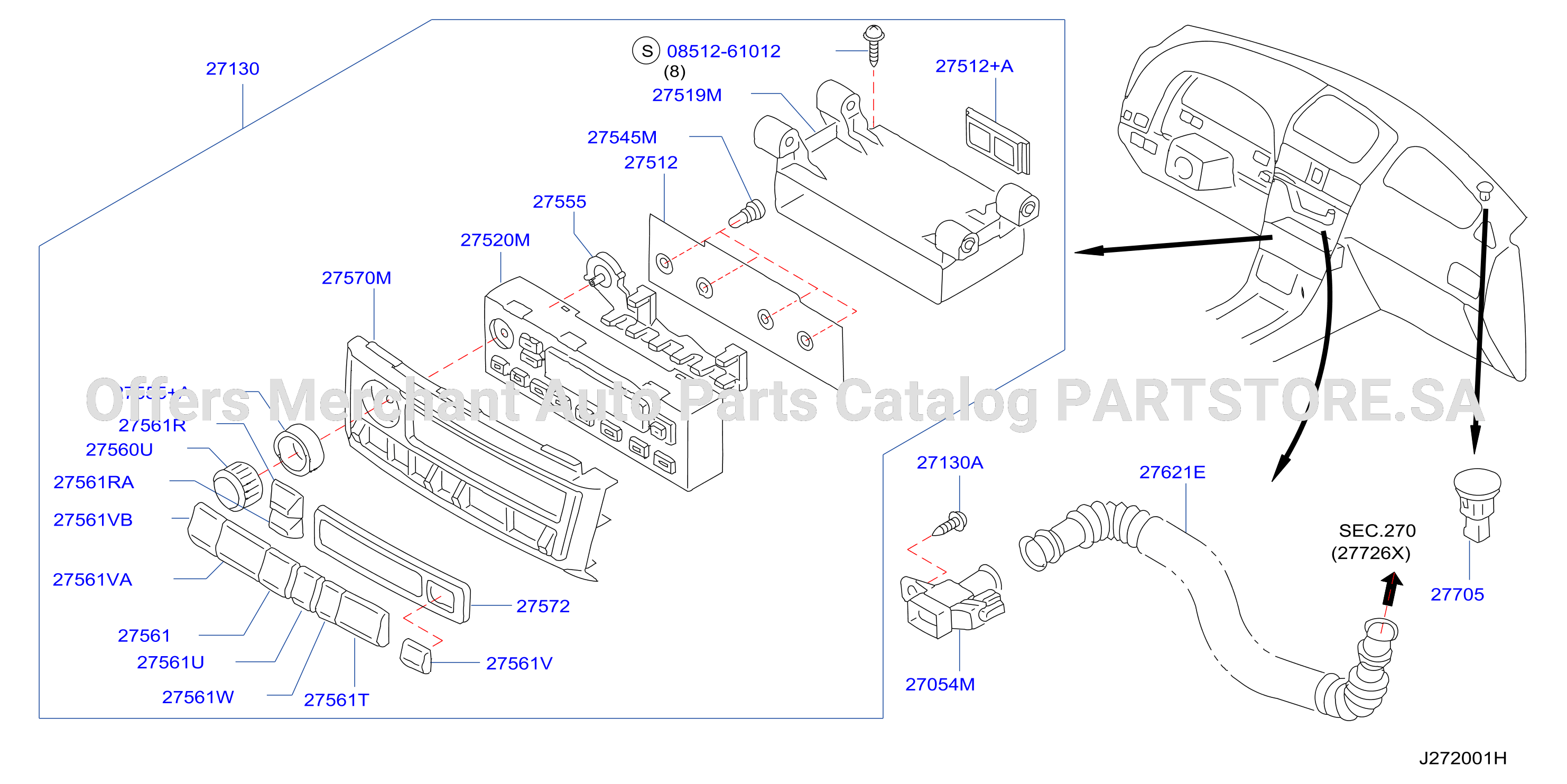 Control Unit Auto Air Con