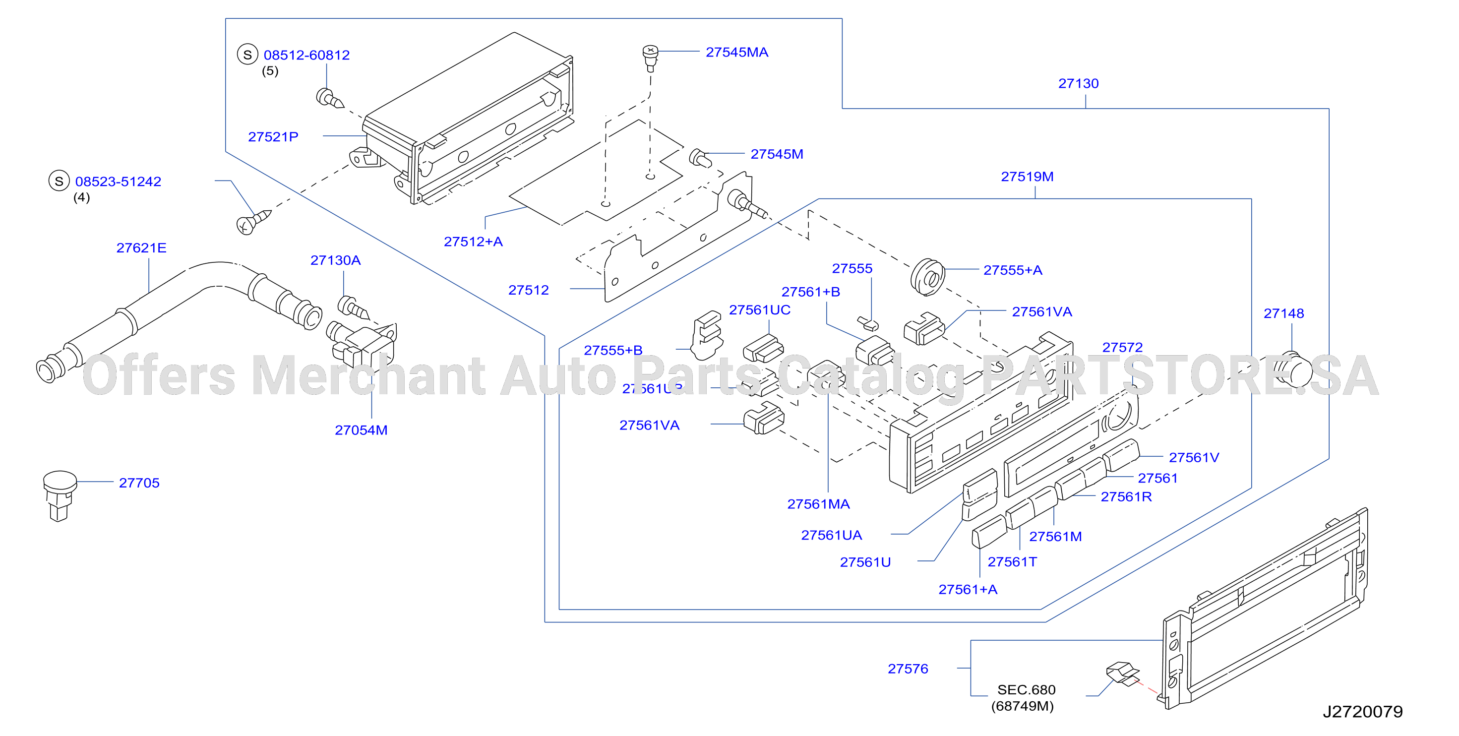 Control Unit Auto Aircon