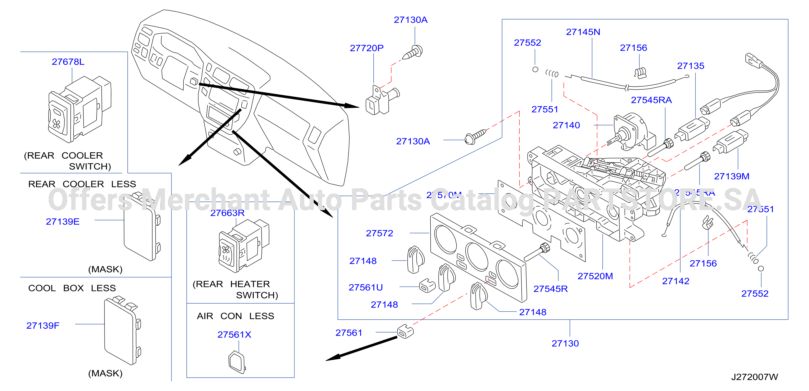 Control Unit Manual Air Con