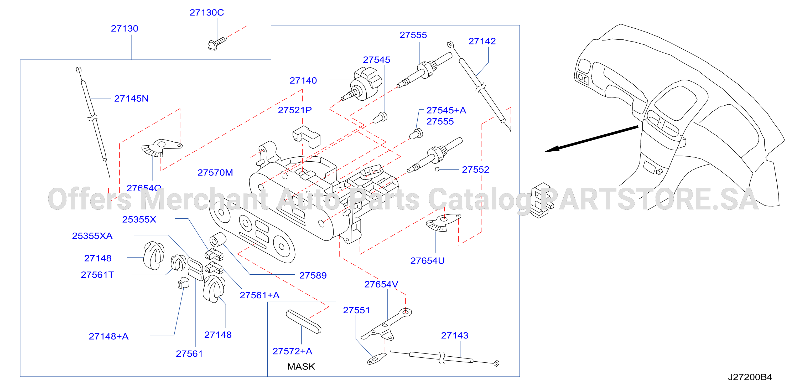 Control Unit Manual Air Con