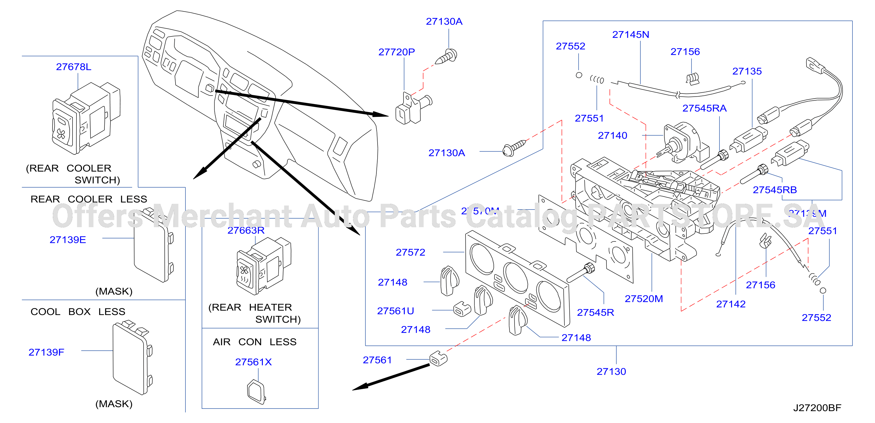 Control Unit Manual Air Con