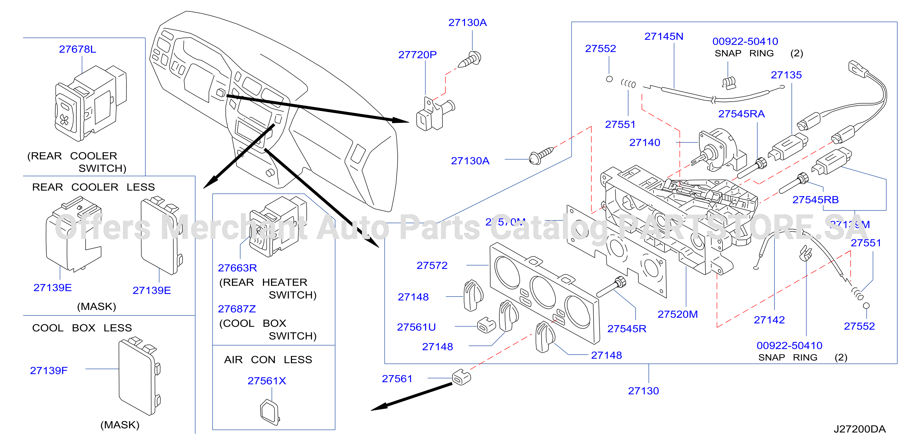 Control Unit Manual Air Con