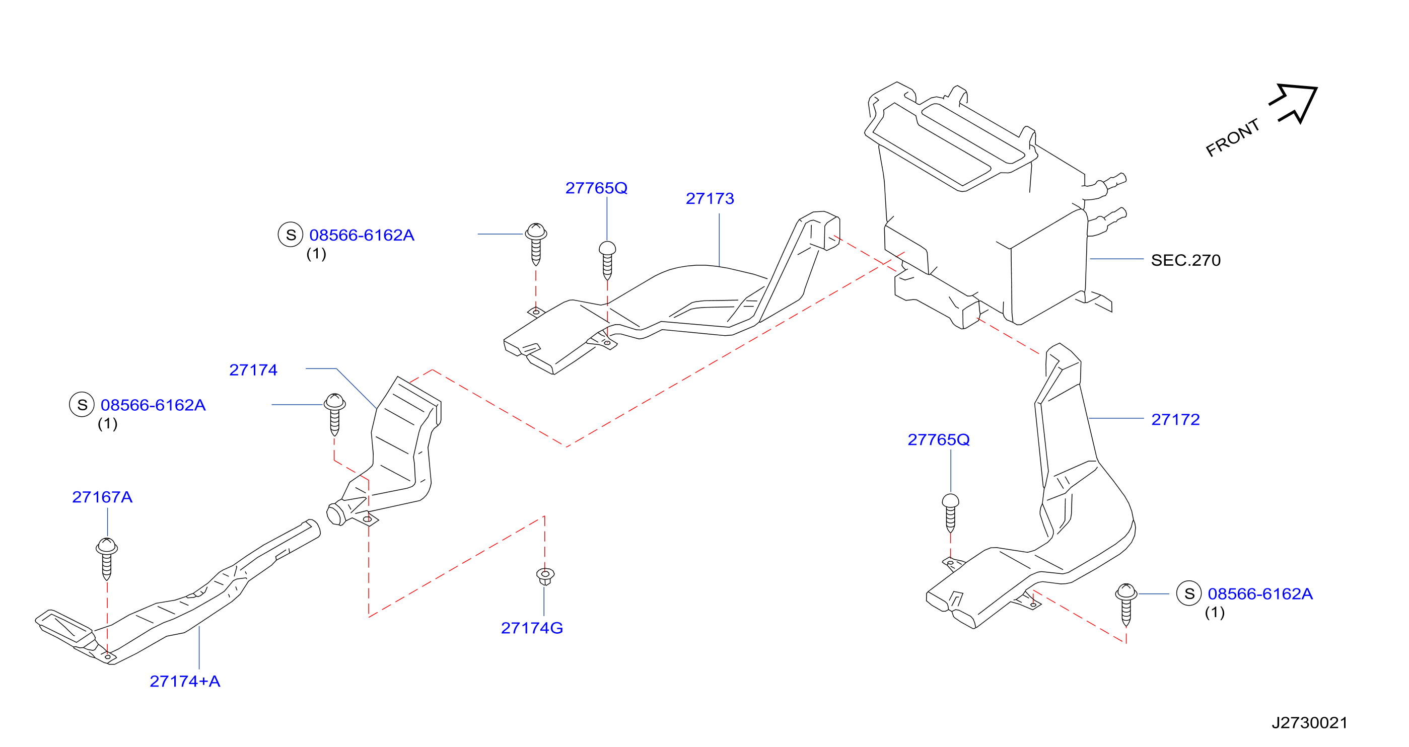 Nozzle Duct Rear