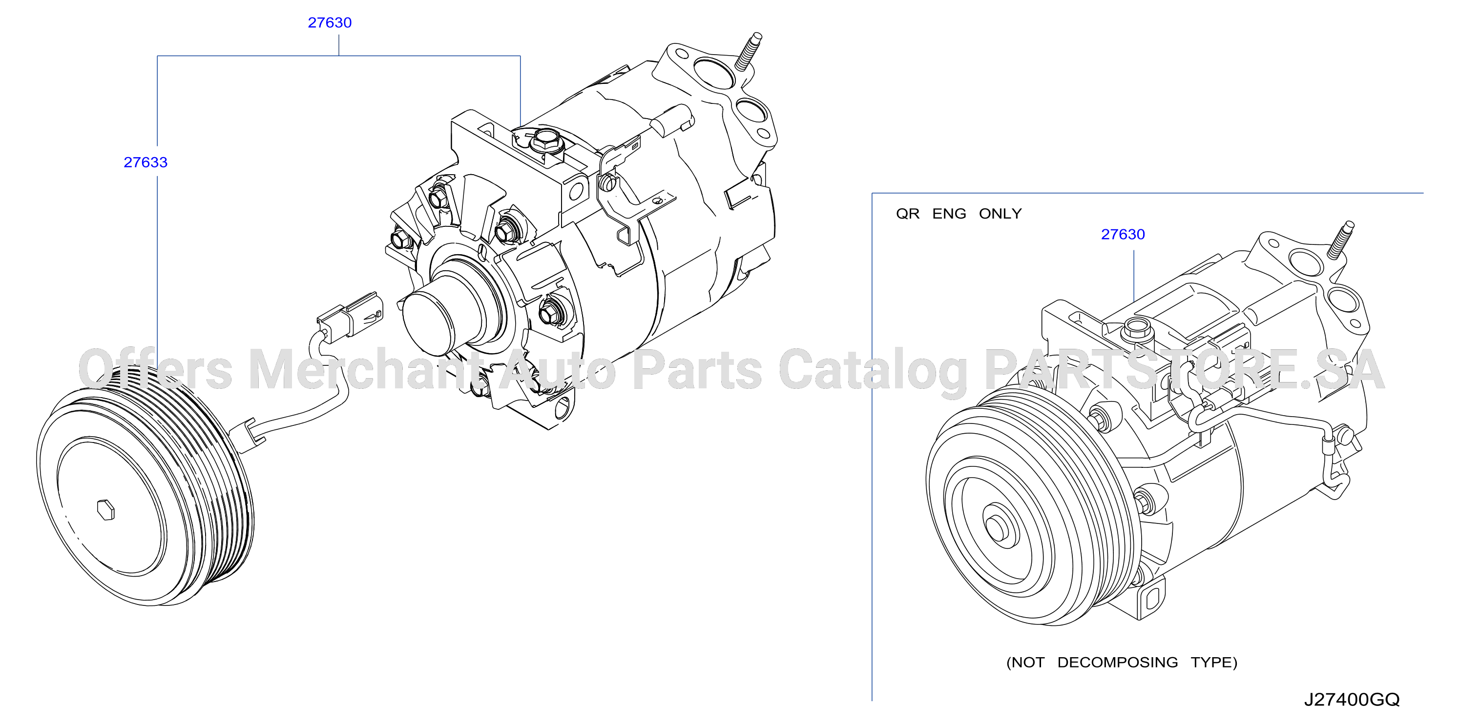 Compressor Compressor Not Decomposed Type