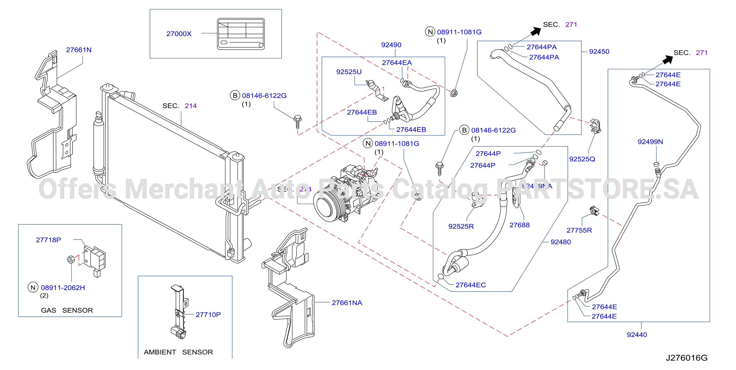 Condenser Liquid Tank Piping