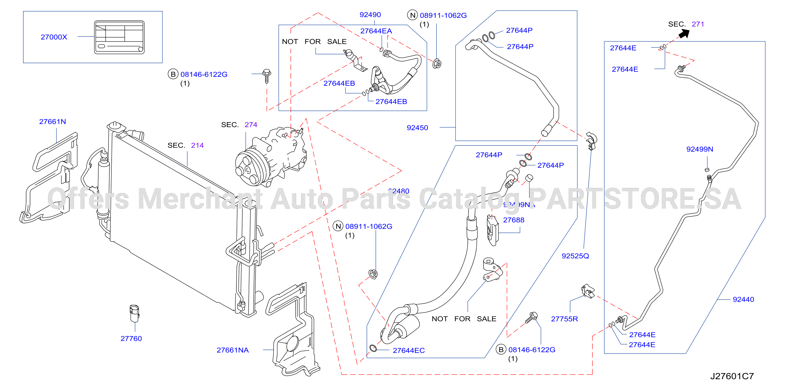 Condenser Liquid Tank Piping Condensor Liquid Tank