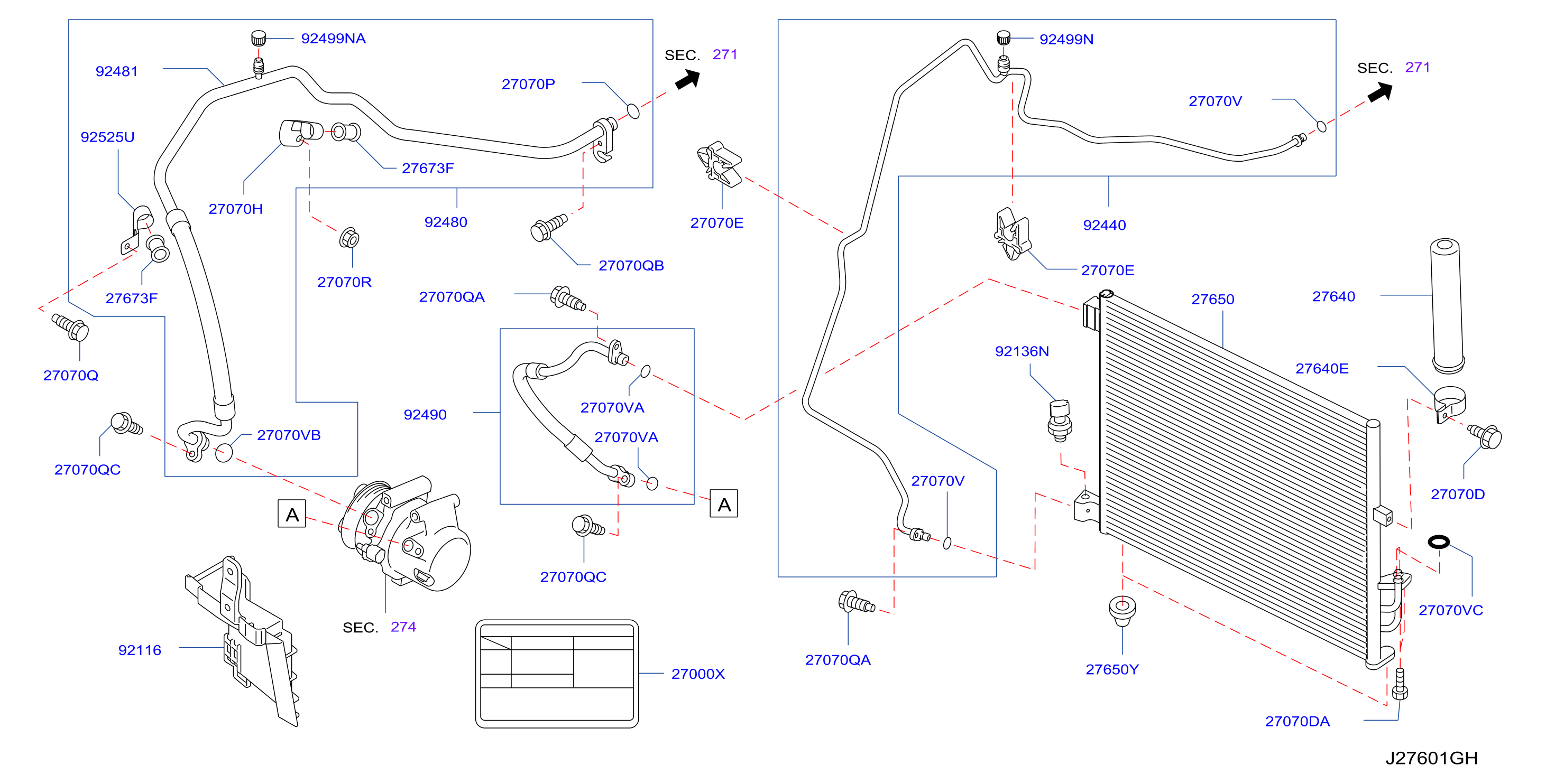 Condenser Liquid Tank Piping For At