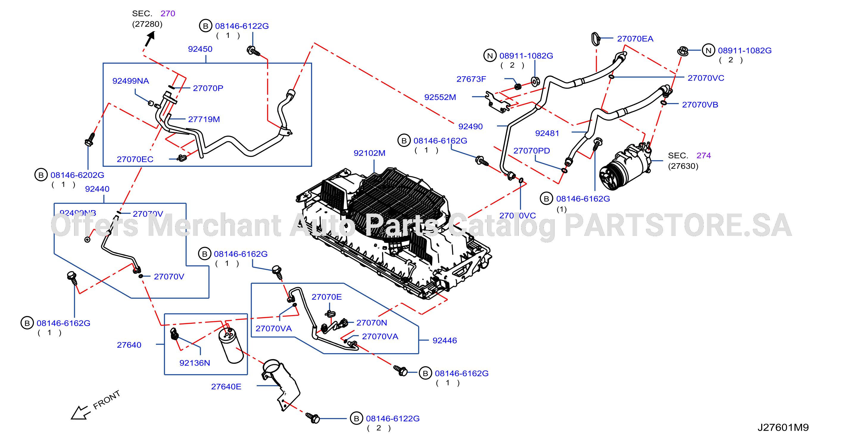 Condenser Liquid Tank Piping Piping