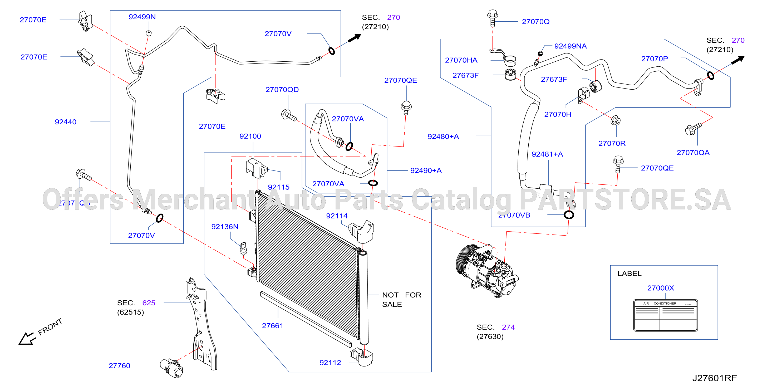 Condenser Liquid Tank Piping