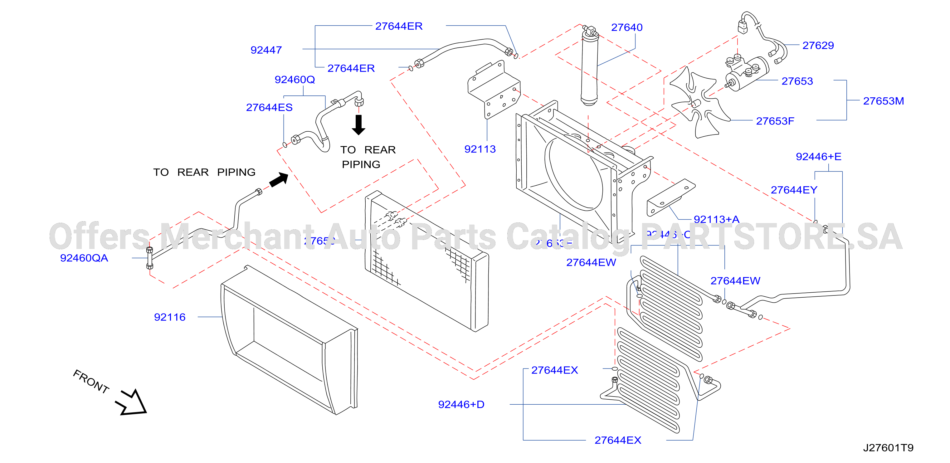 Condenser Liquid Tank Piping Condensor Rh 2