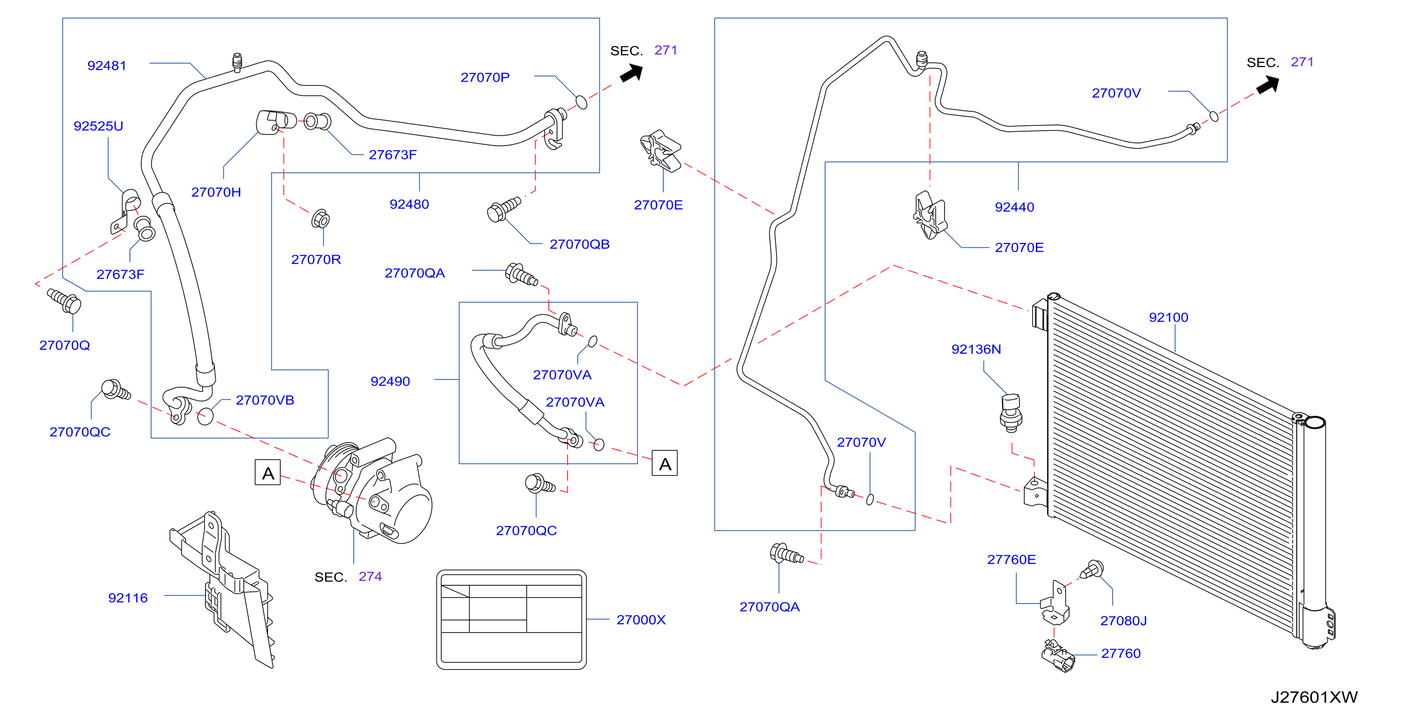 Condenser Liquid Tank Piping