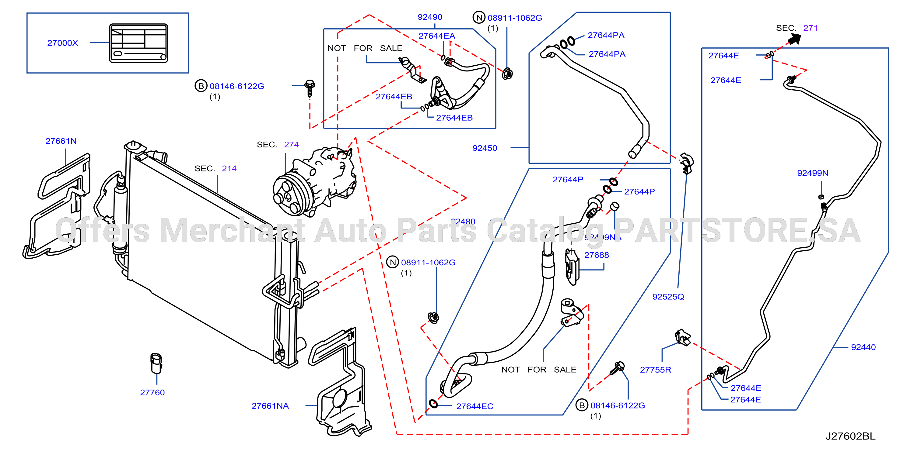 Condenser Liquid Tank Piping